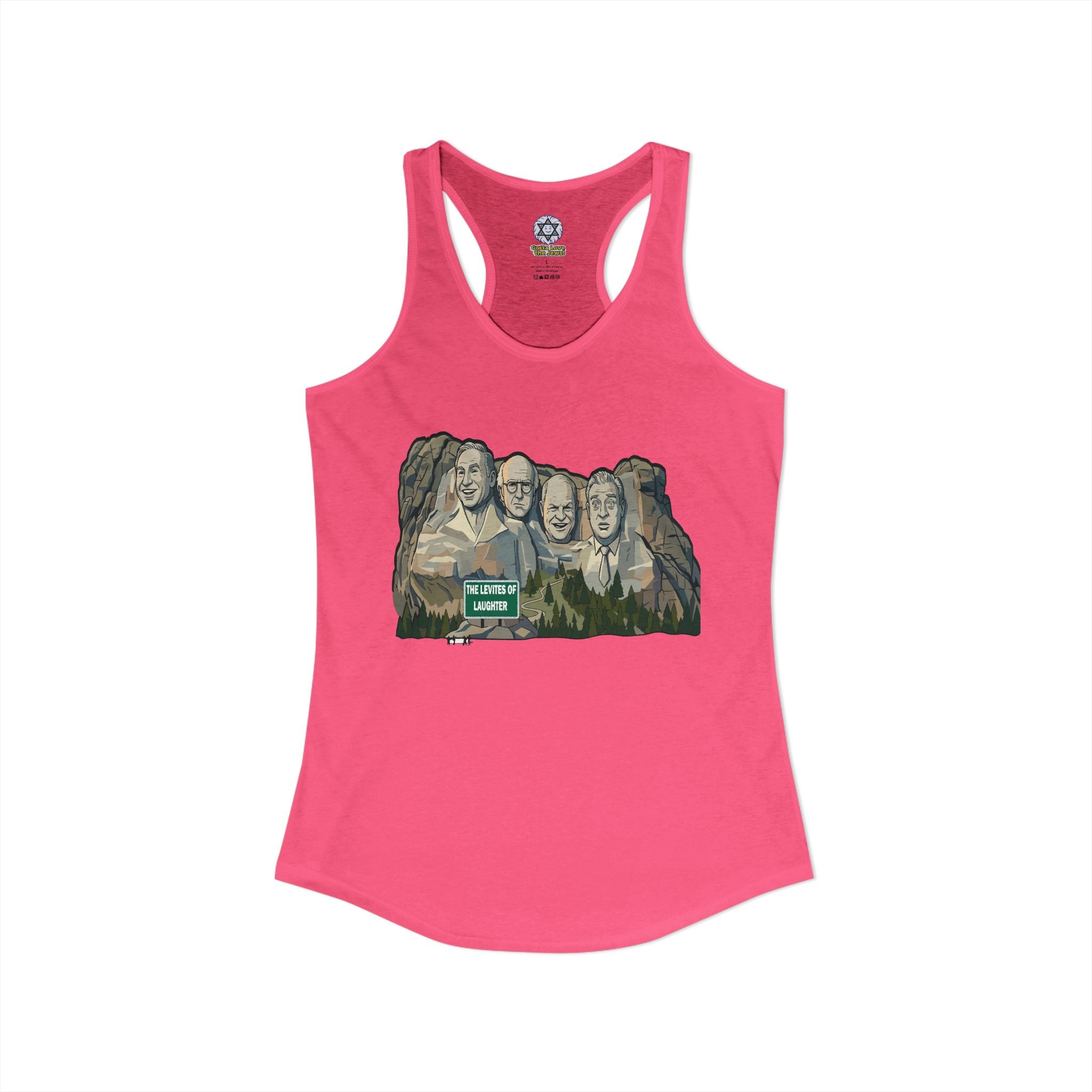 The Levites of Laughter Racerback top