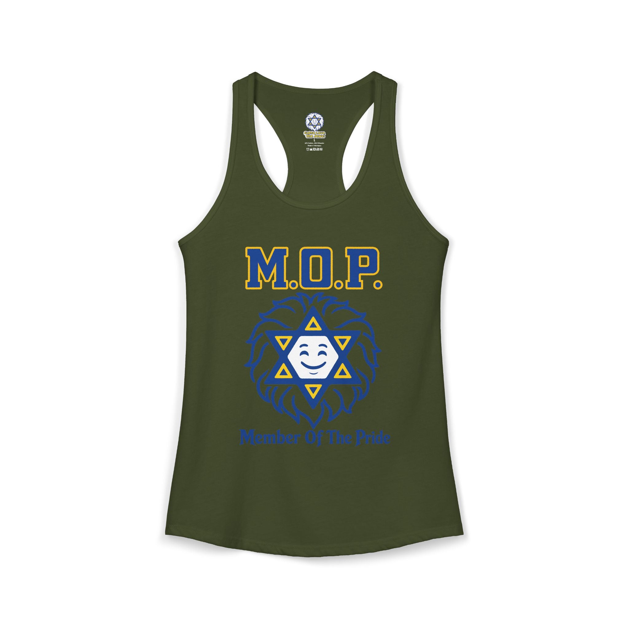 M.O.P. - MEMBER OF THE PRIDE Women's Ideal Racerback Tank