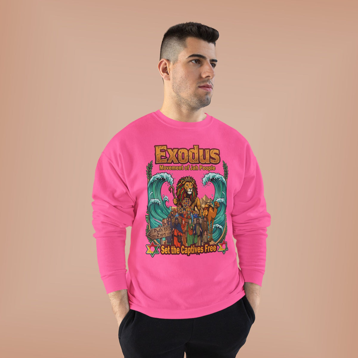 Exodus — Jewish Roots Rock Reggae Sweatshirt