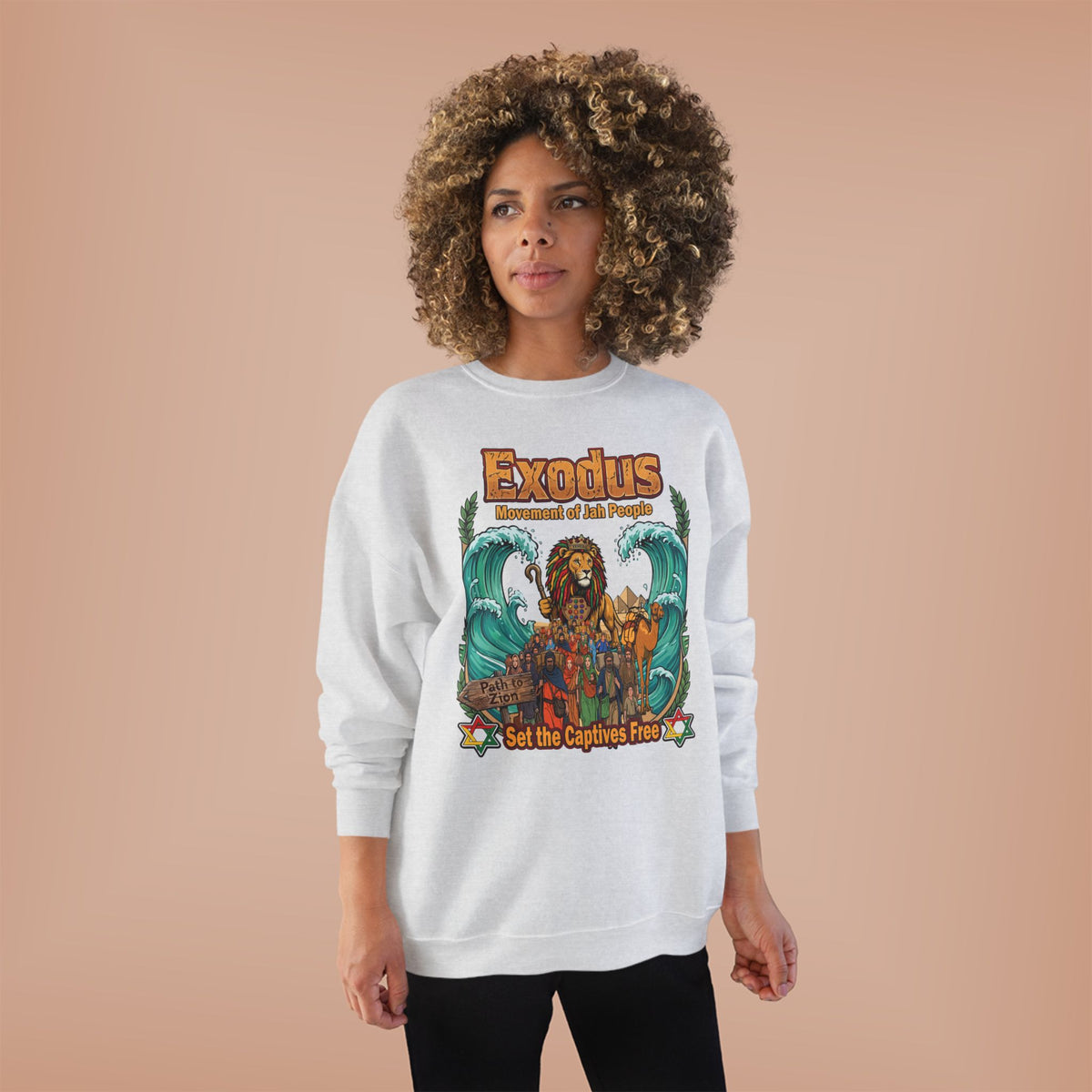 Exodus — Jewish Roots Rock Reggae Sweatshirt