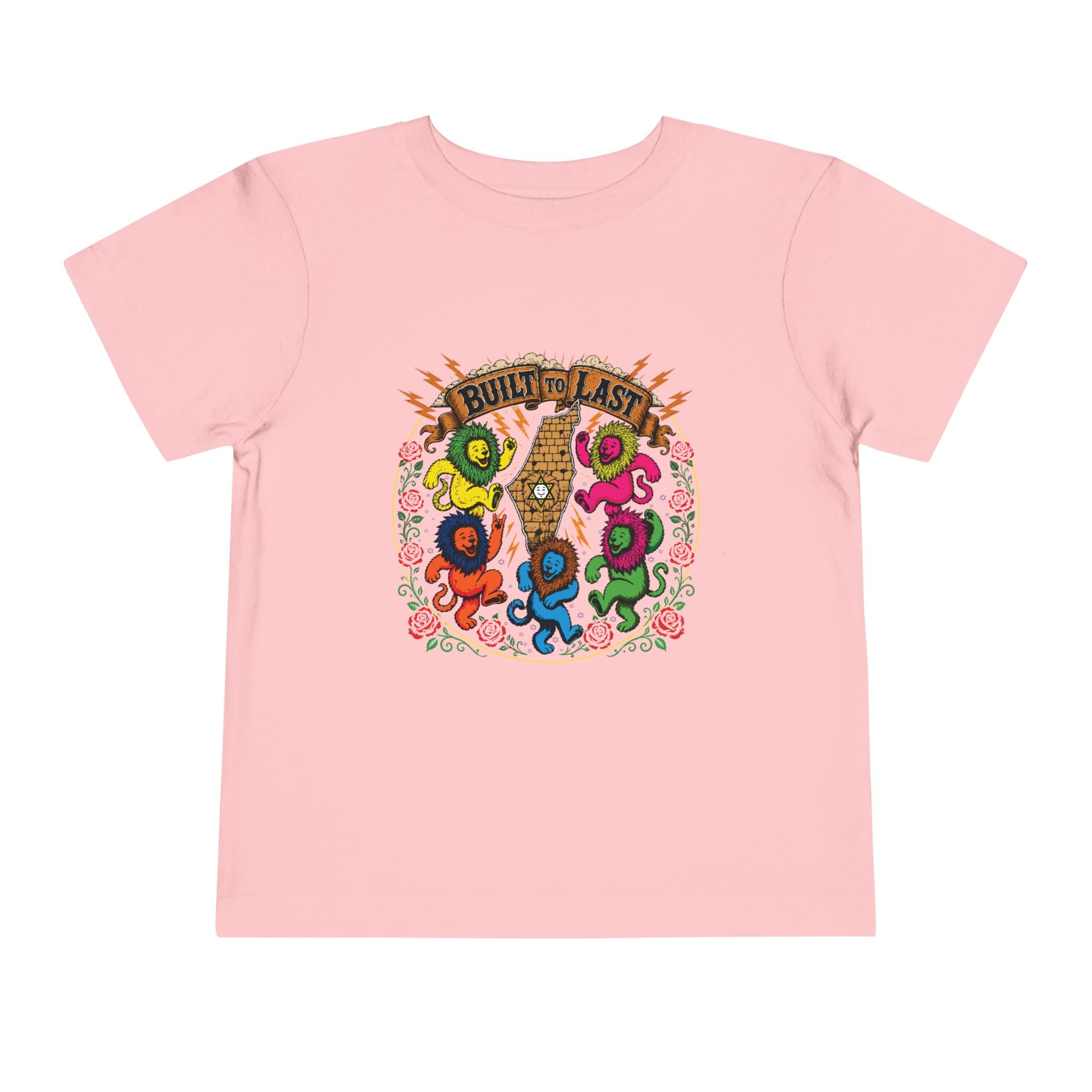 Grateful Israel - Built to Last Toddler Tee