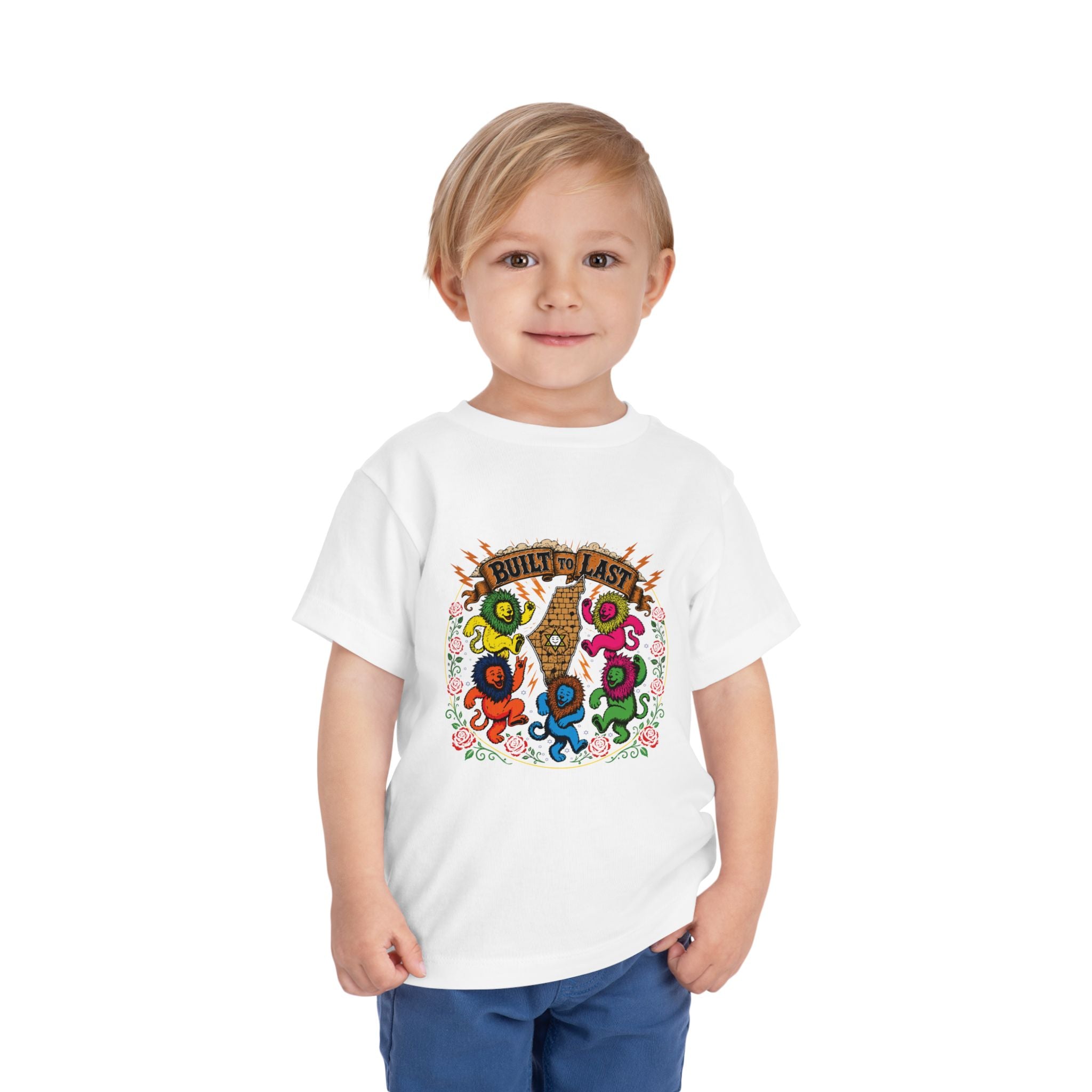 Grateful Israel - Built to Last Toddler Tee