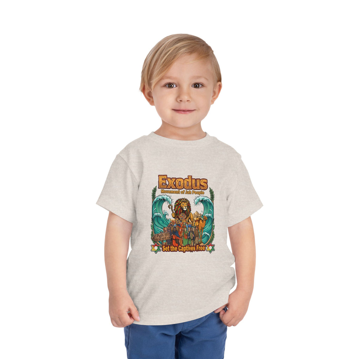 Exodus — Jewish Roots Rock Reggae Toddler Tee