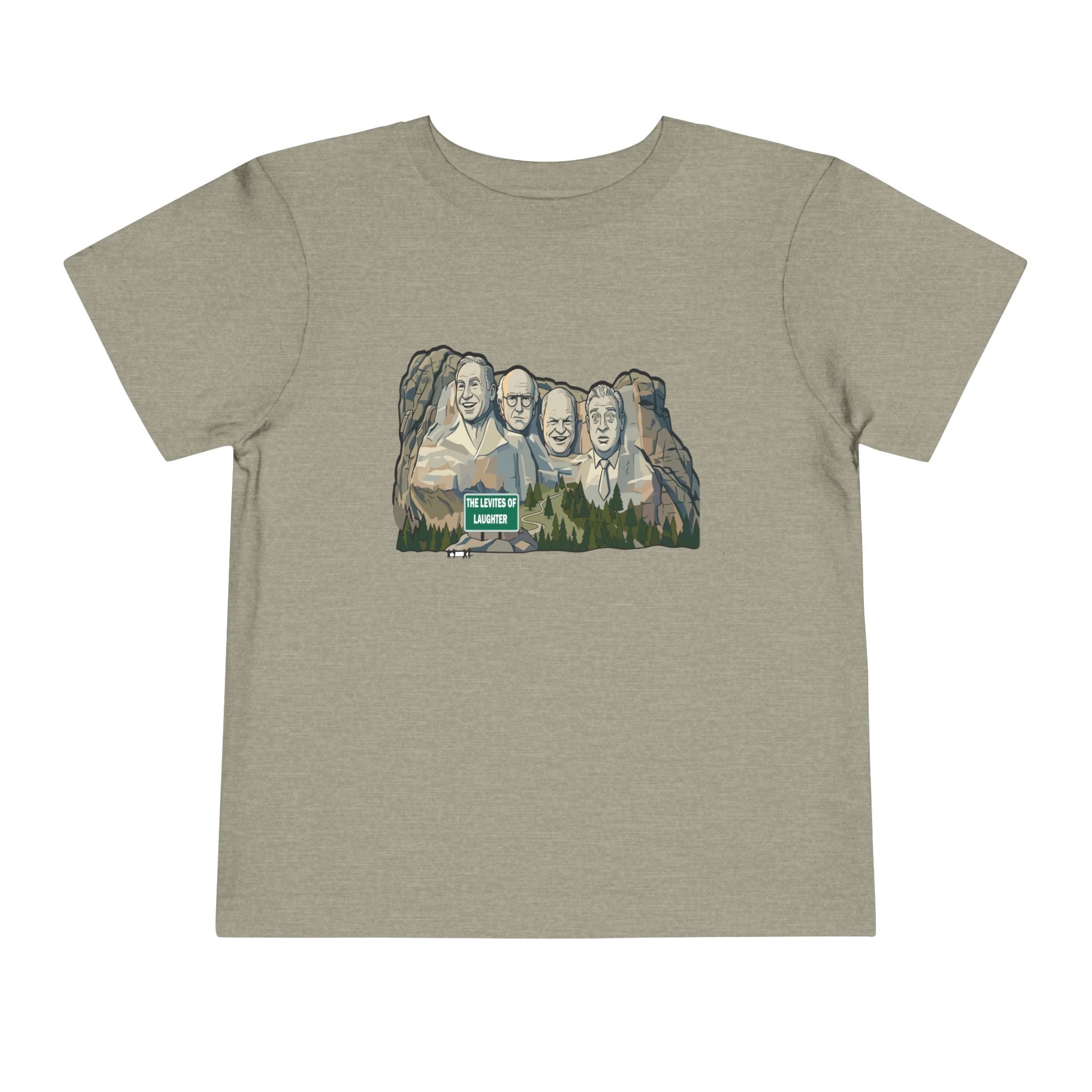 Toddler Tee — Mount Rushmore Family Faces Graphic