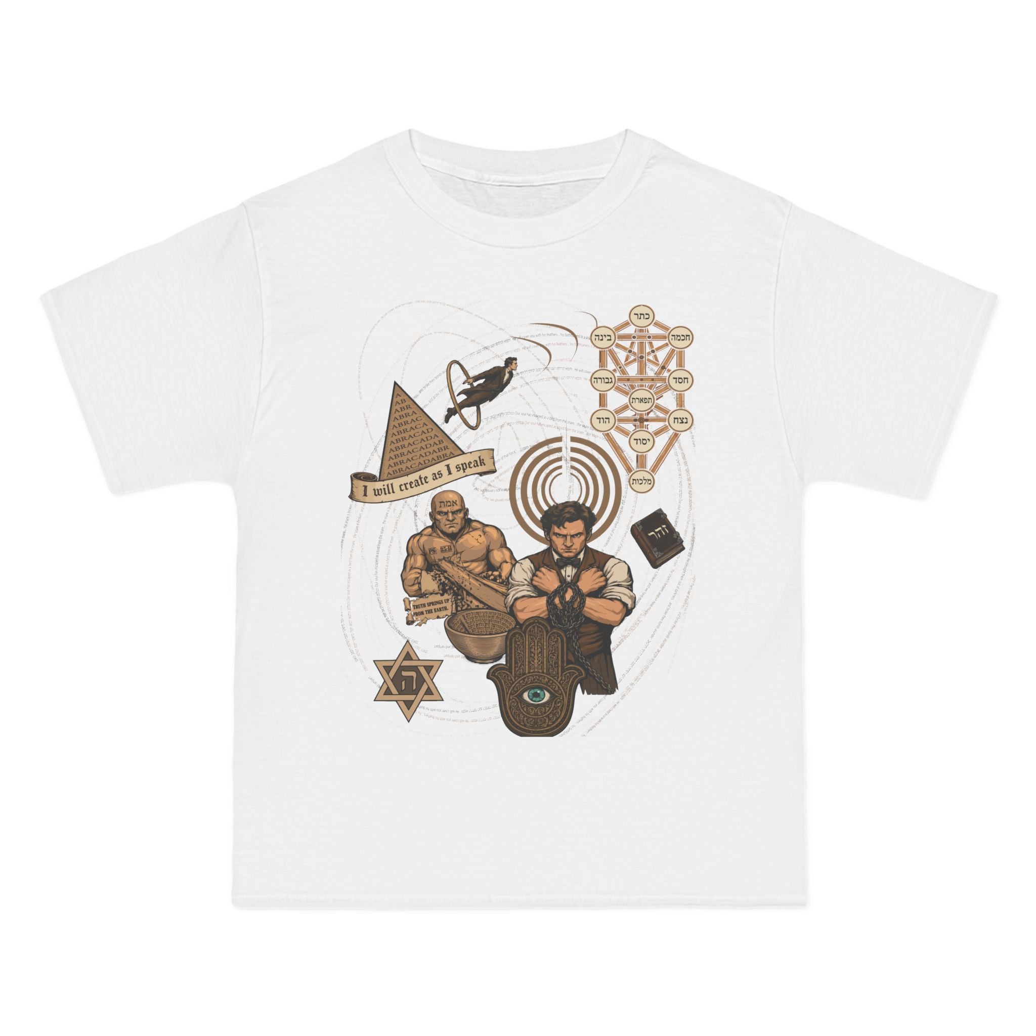 Jewish Magic and Mysticism - an Ode to Creation T-Shirt
