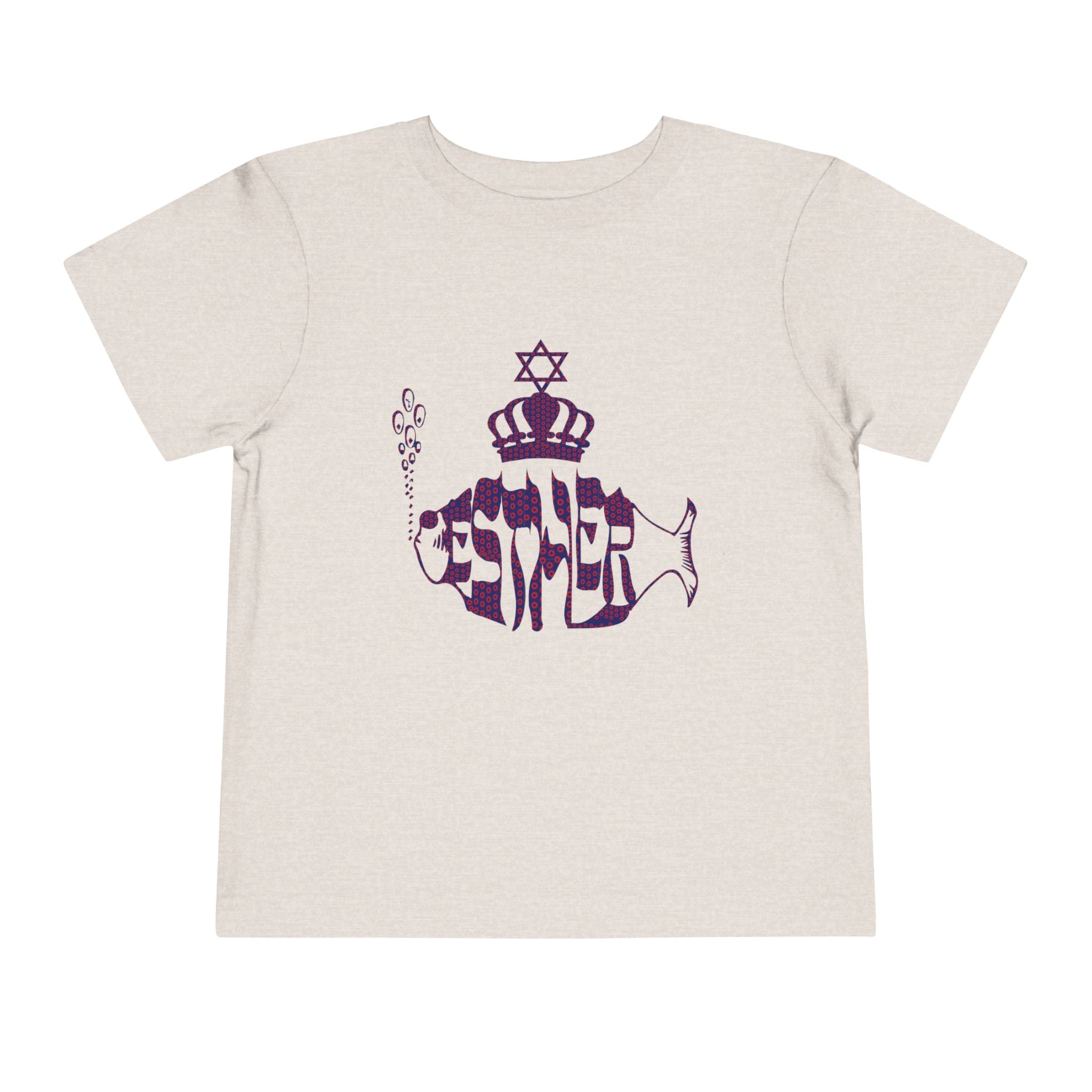 Phishing for Queen Esther Toddler Tee