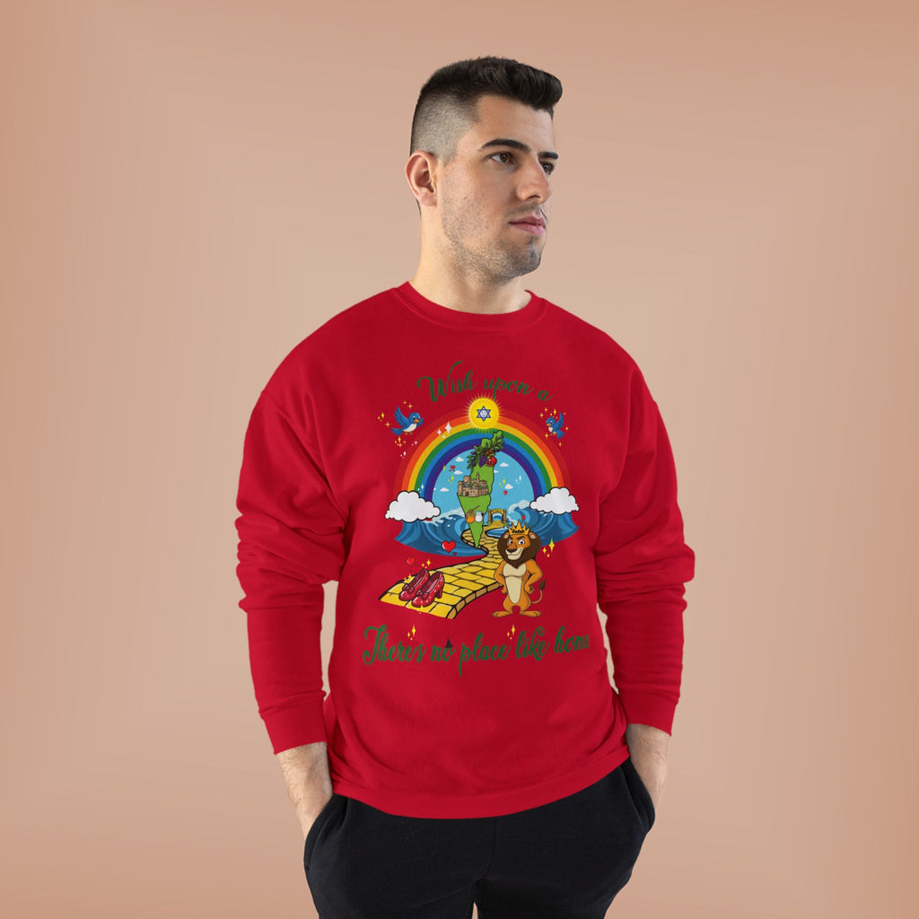 Zion Over the Rainbow Crewneck Sweatshirt