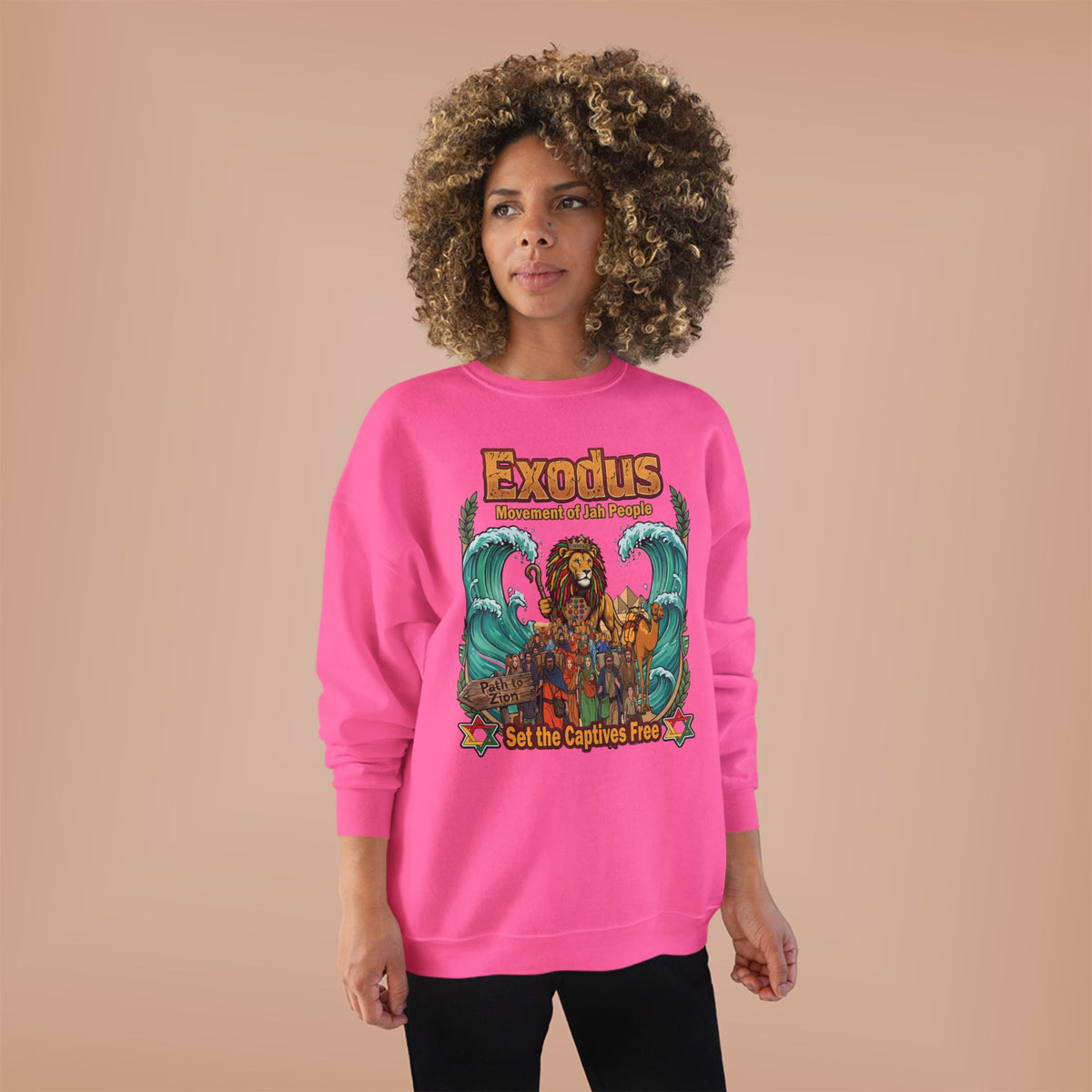 Exodus — Jewish Roots Rock Reggae Sweatshirt