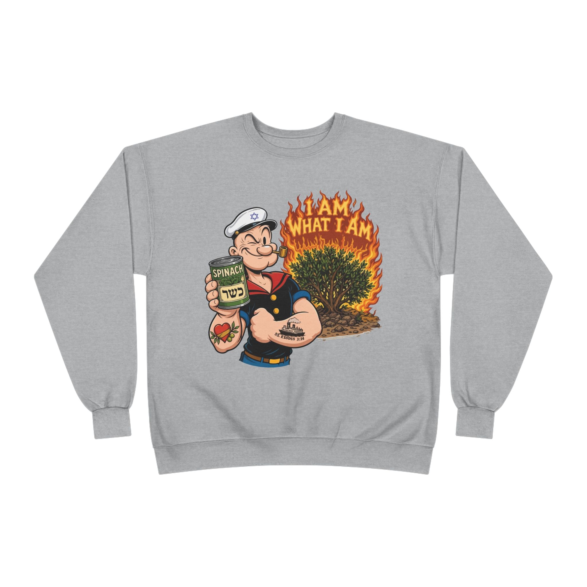 Popeye the Sailor Mensch Crewneck Sweatshirt