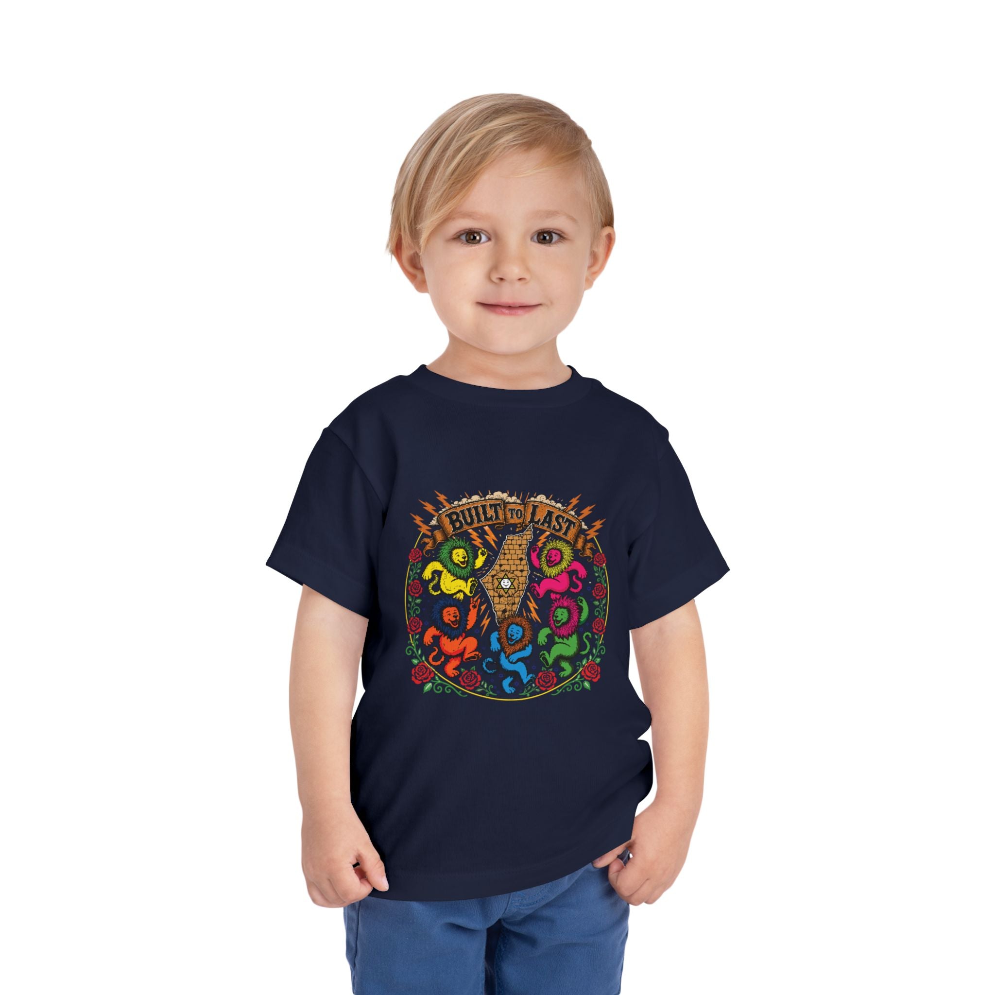 Grateful Israel - Built to Last Toddler Tee