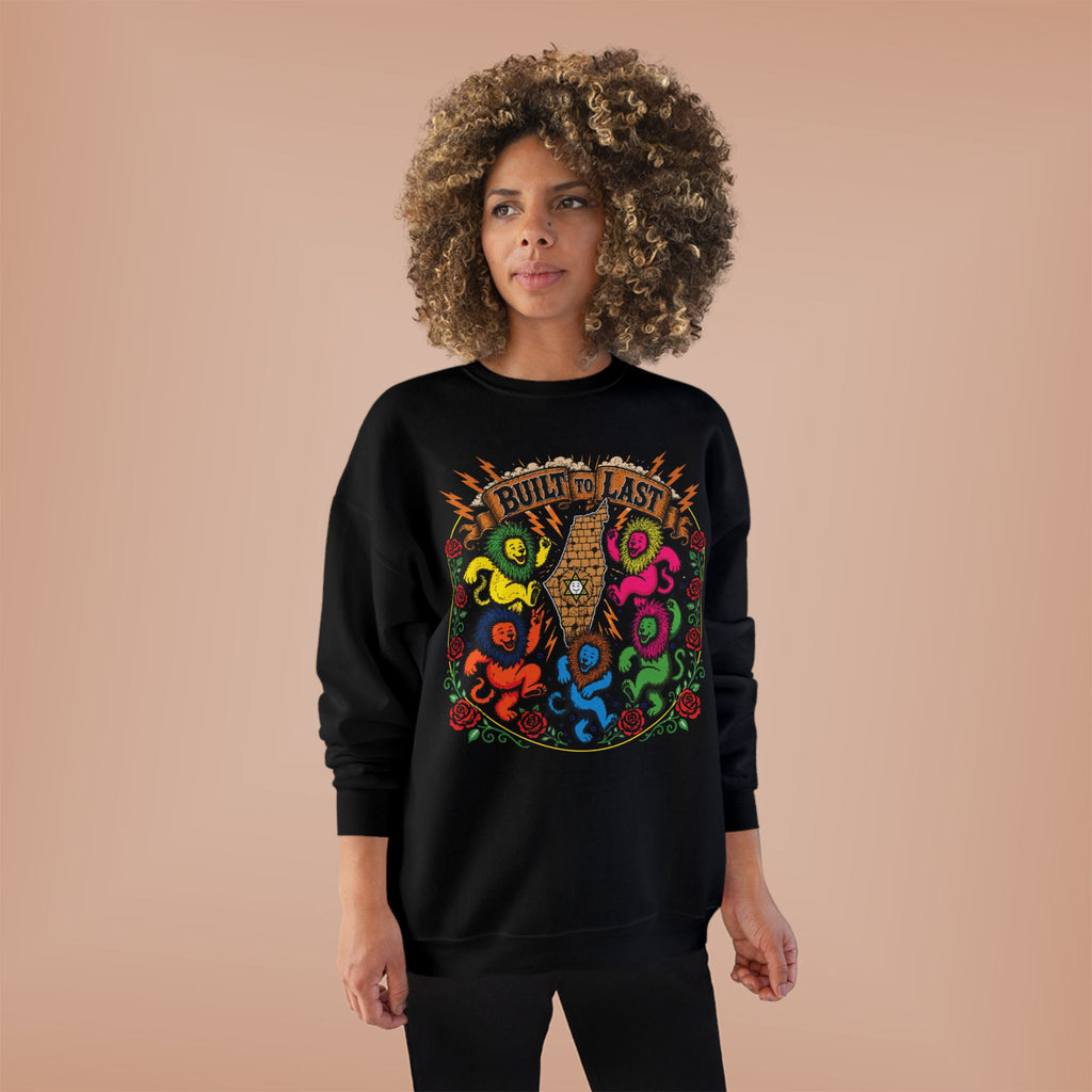 Grateful Israel - Built to Last - Crewneck Sweatshirt