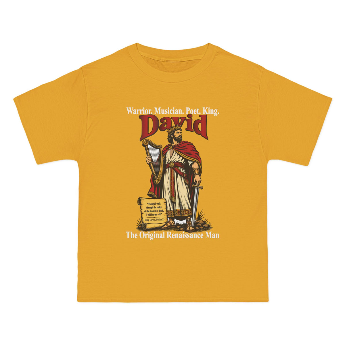 King David - The Original Renaissance Man T-shirt