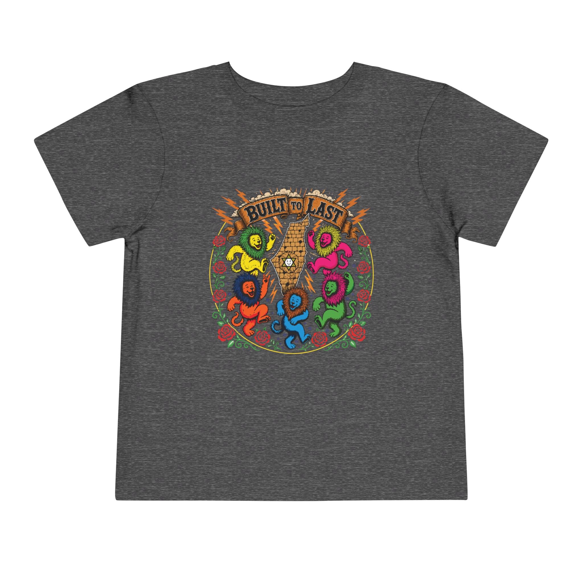 Grateful Israel - Built to Last Toddler Tee