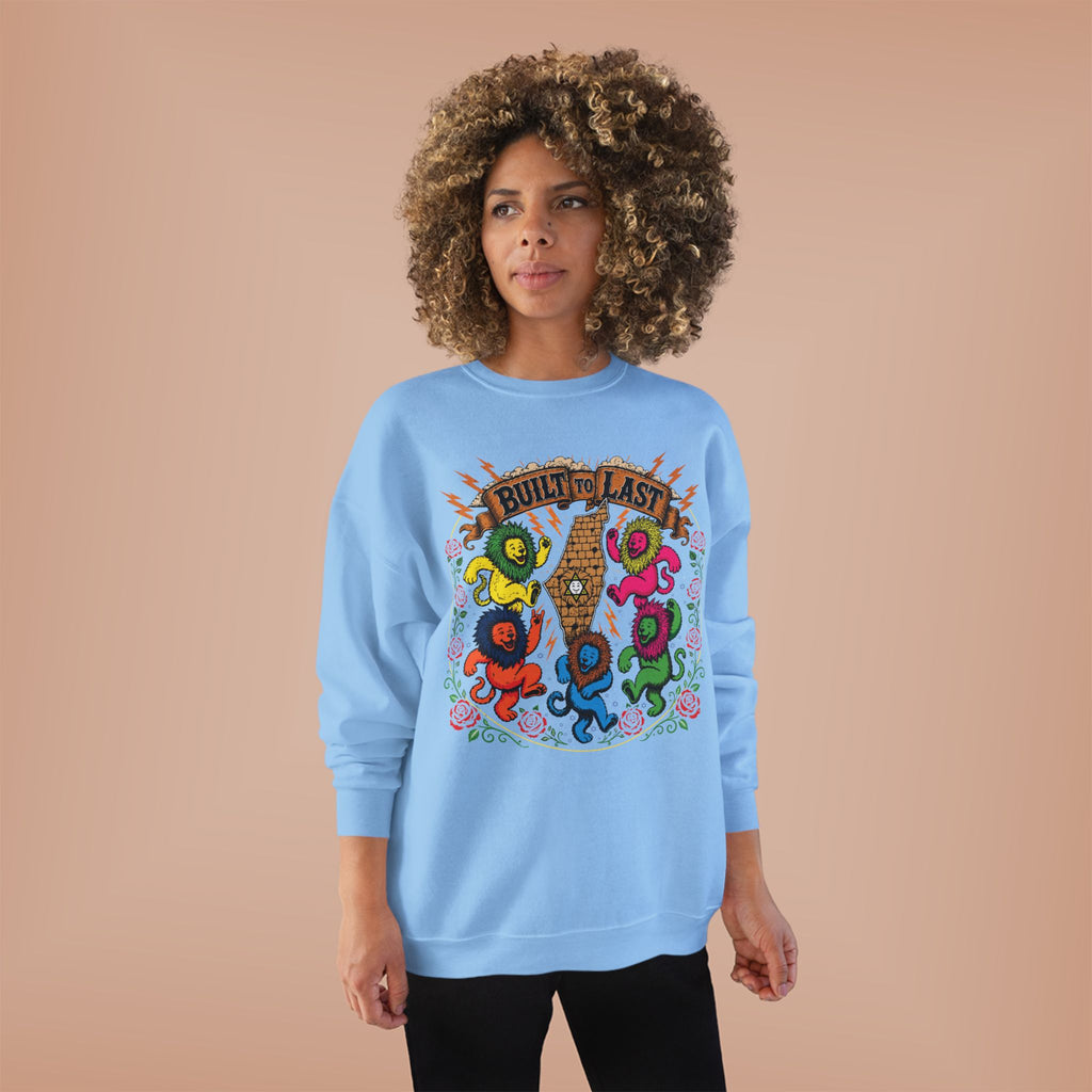Grateful Israel - Built to Last - Crewneck Sweatshirt