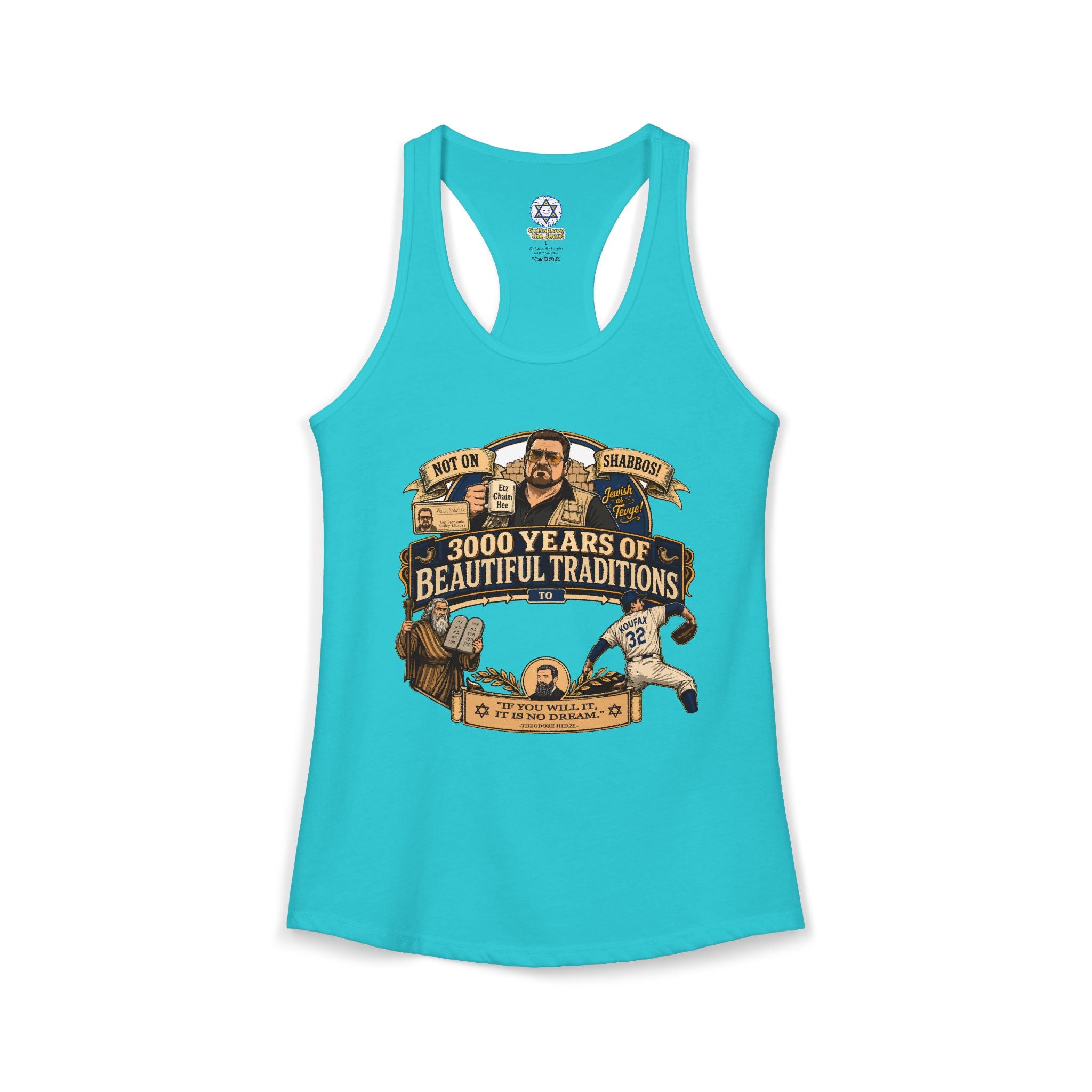 Walter - The Little Convert Achiever - Women's Ideal Racerback Tank