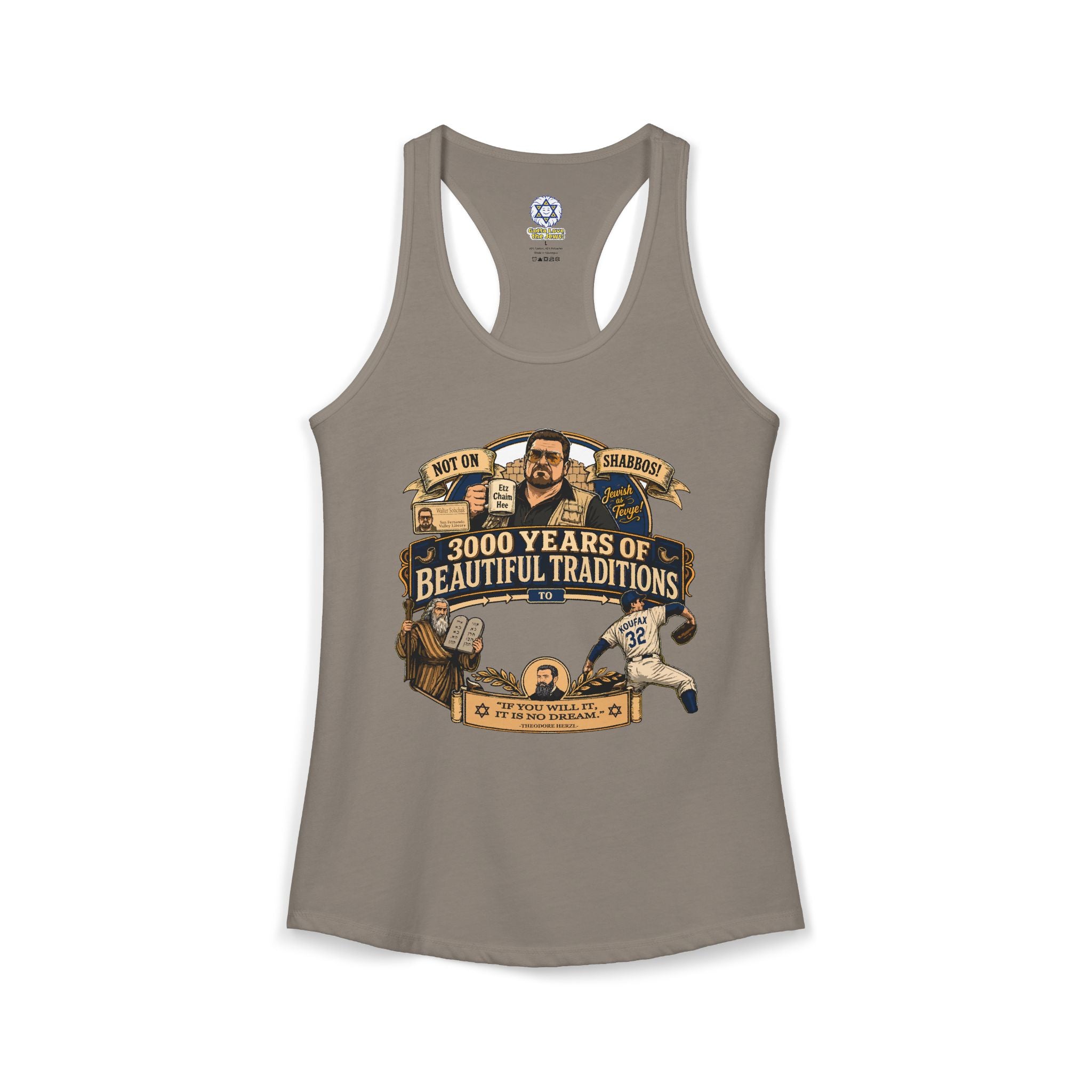 Walter - The Little Convert Achiever - Women's Ideal Racerback Tank