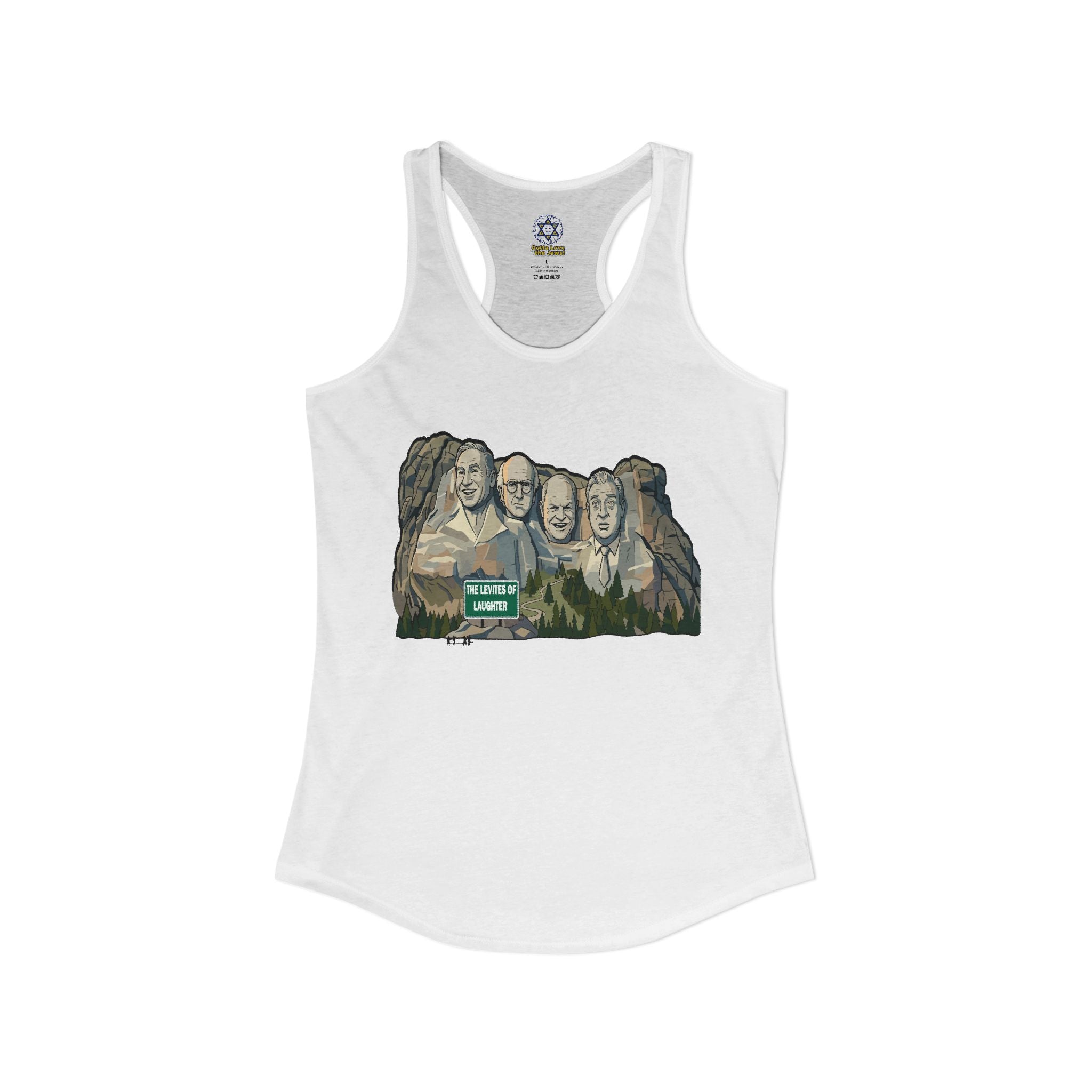 The Levites of Laughter Racerback top