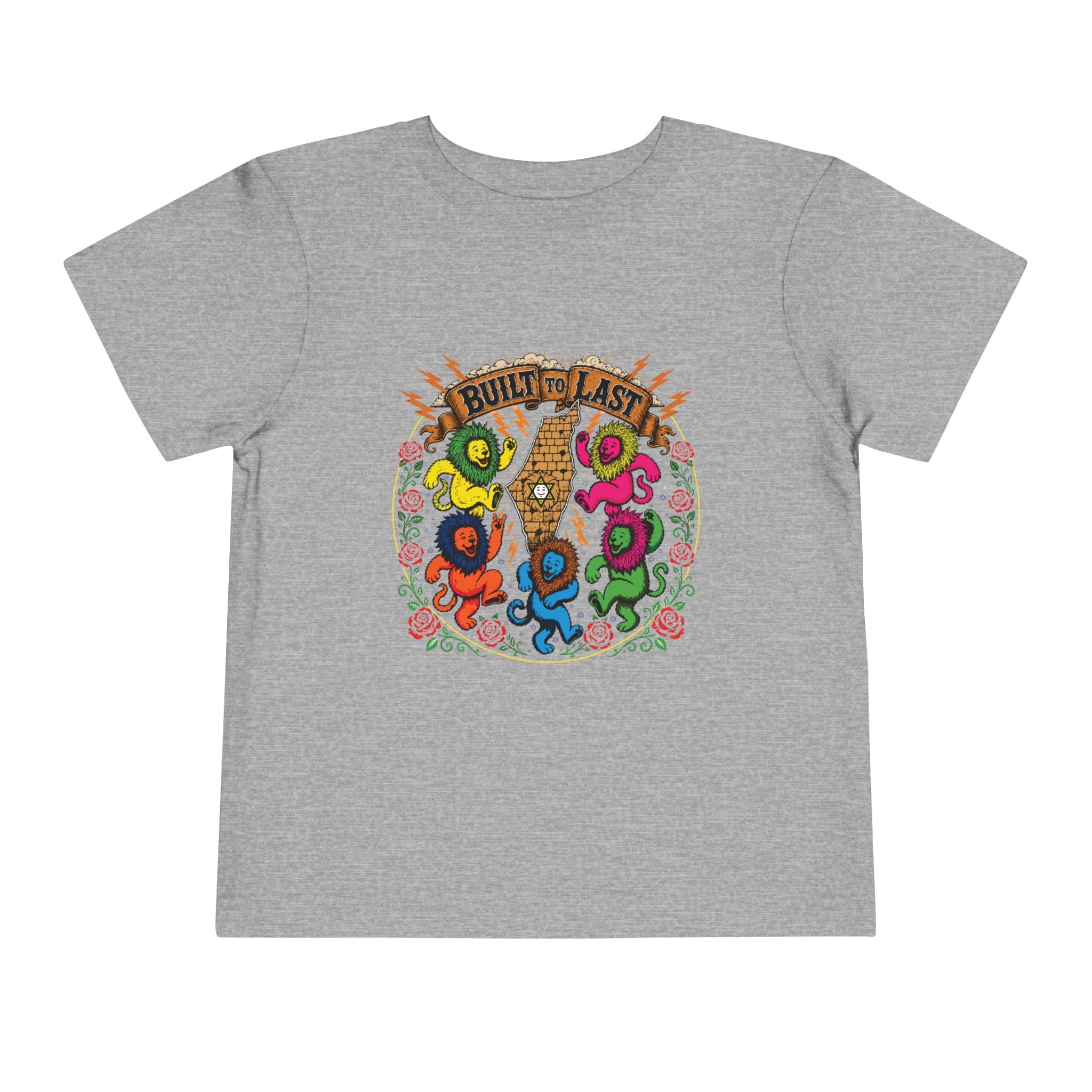Grateful Israel - Built to Last Toddler Tee