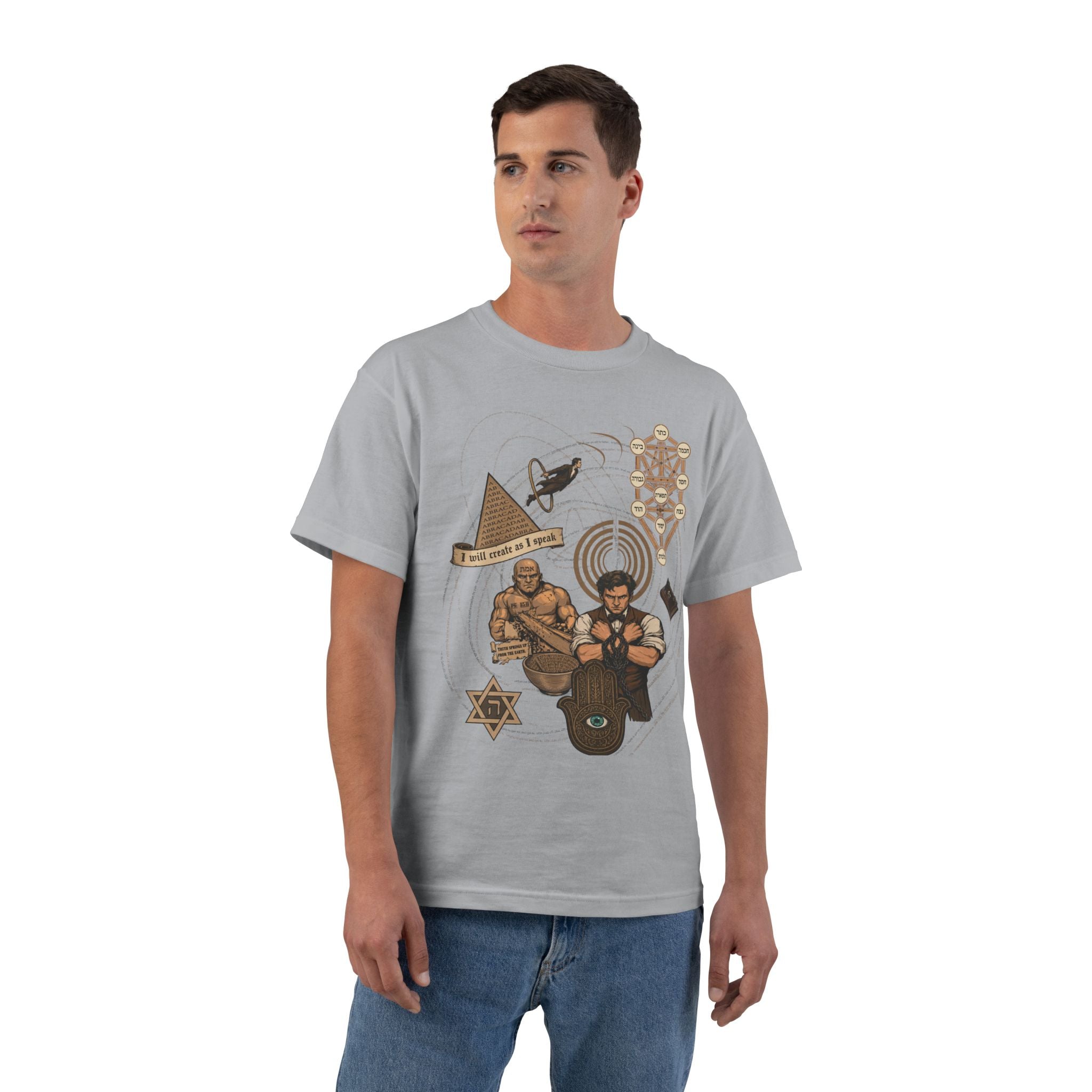 Jewish Magic and Mysticism - an Ode to Creation T-Shirt