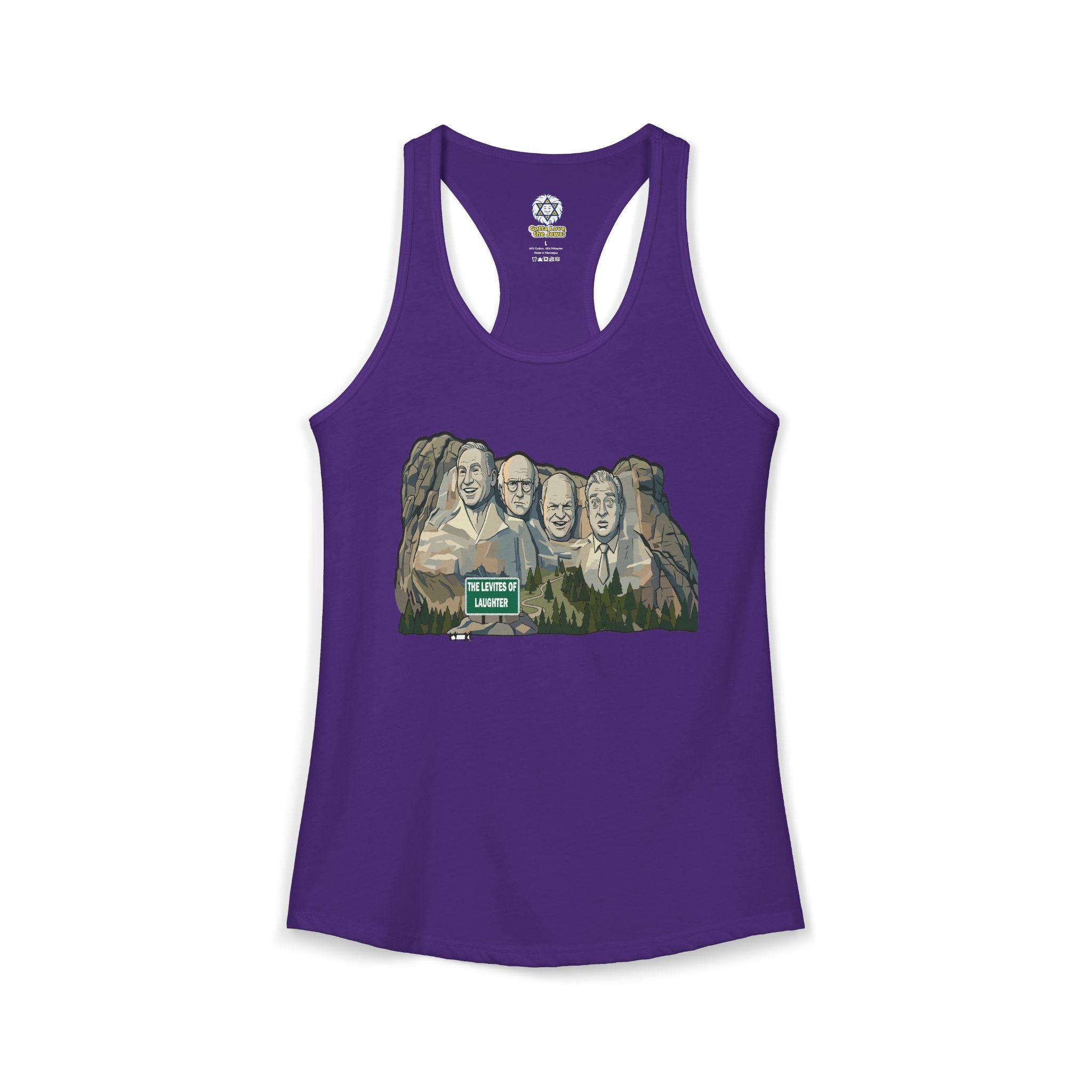 The Levites of Laughter Racerback top