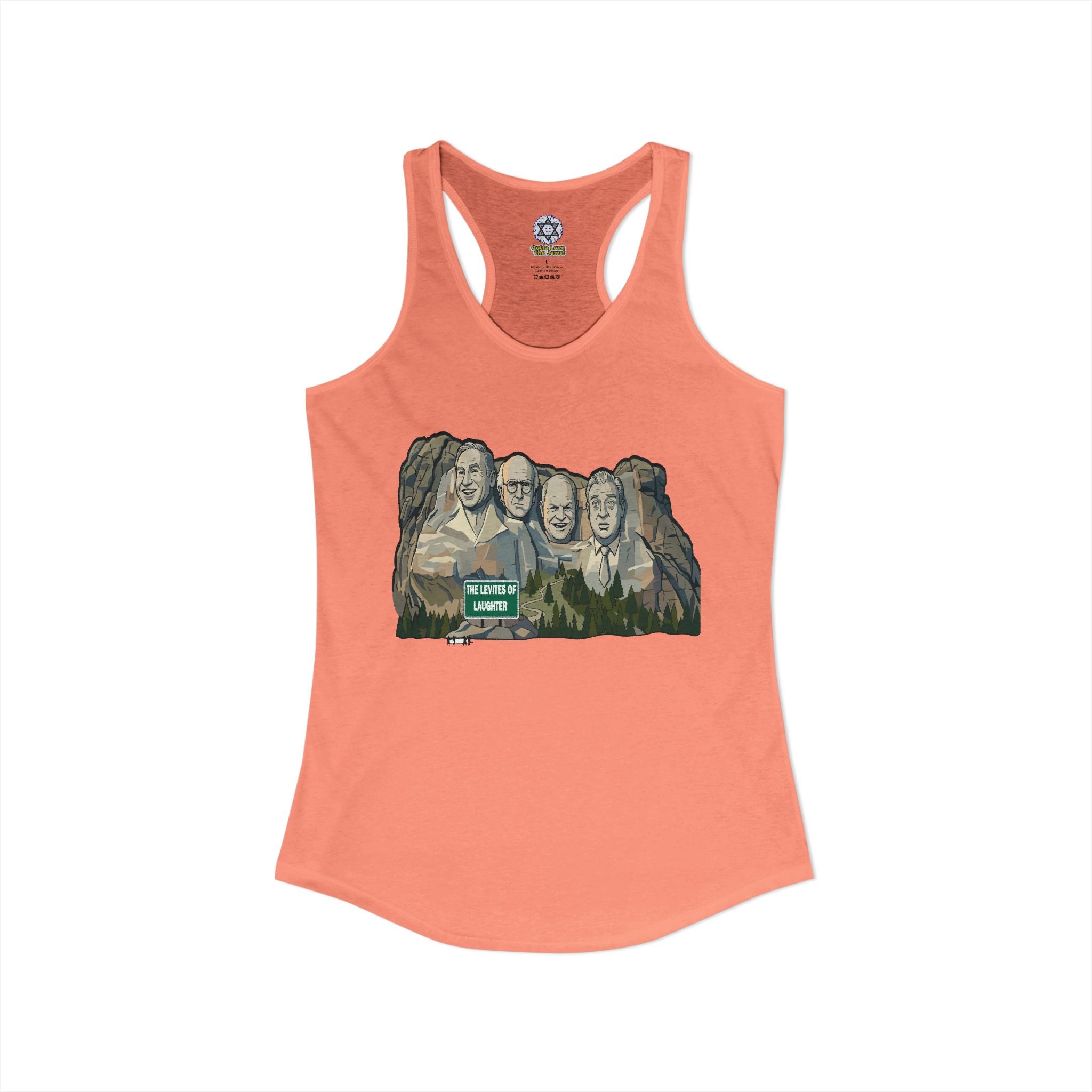The Levites of Laughter Racerback top