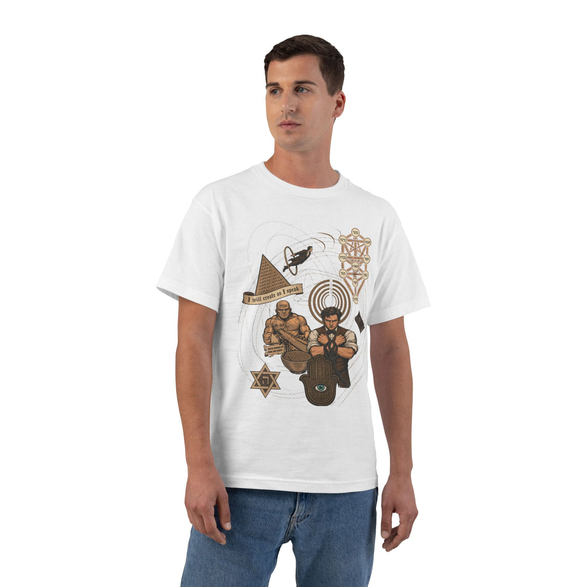 Jewish Magic and Mysticism - an Ode to Creation T-Shirt