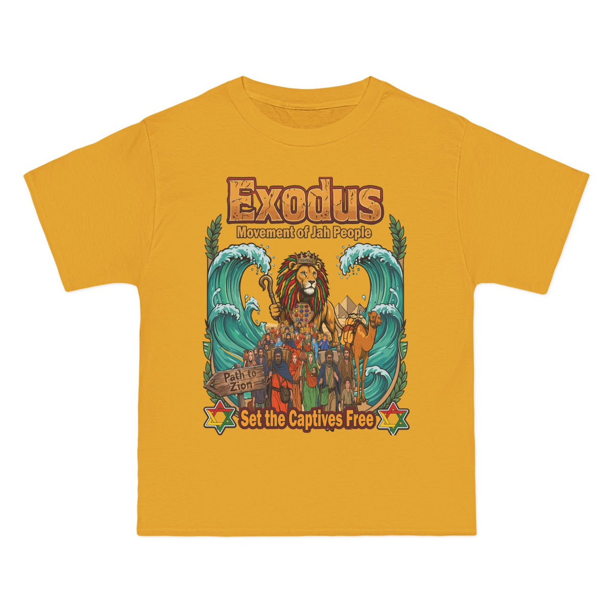 Exodus — Jewish Roots Rock Reggae T-shirt