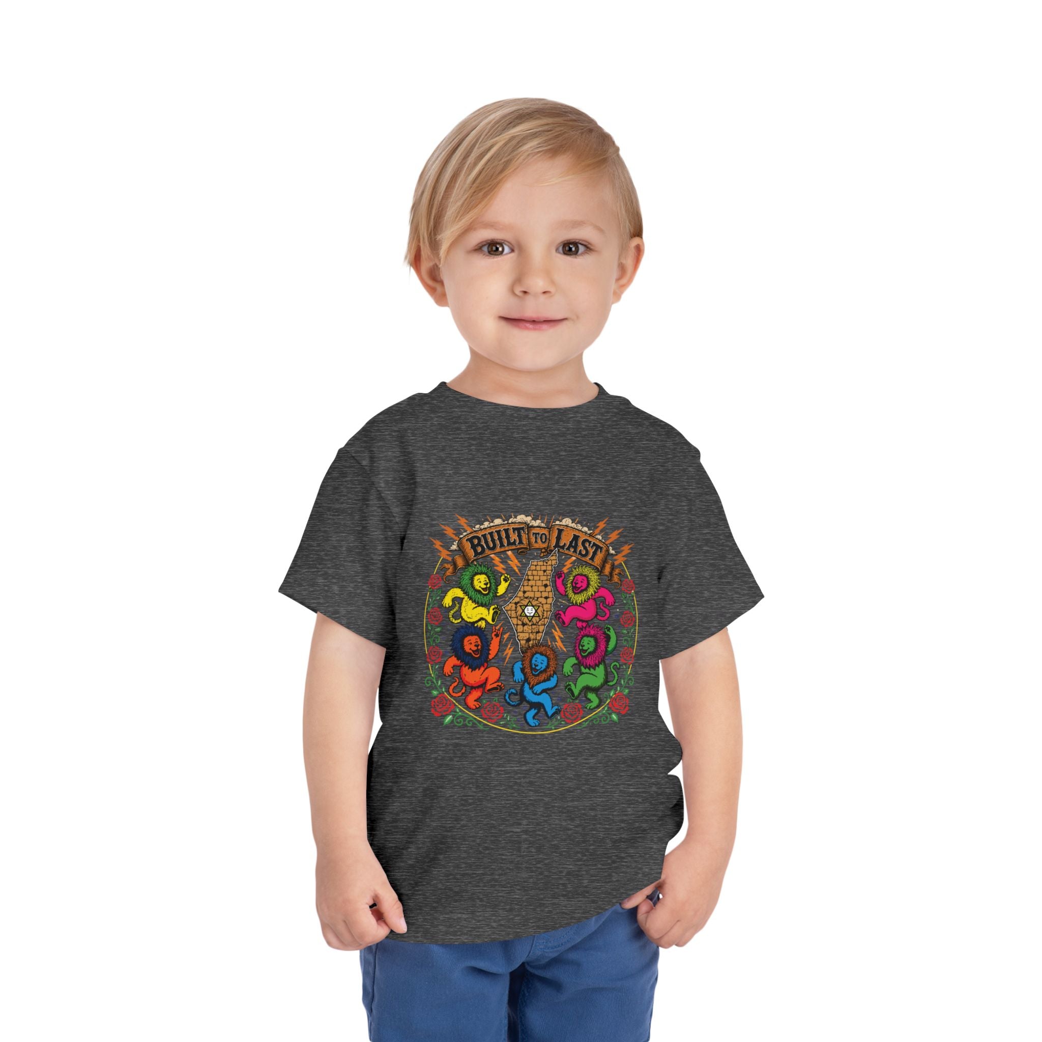 Grateful Israel - Built to Last Toddler Tee