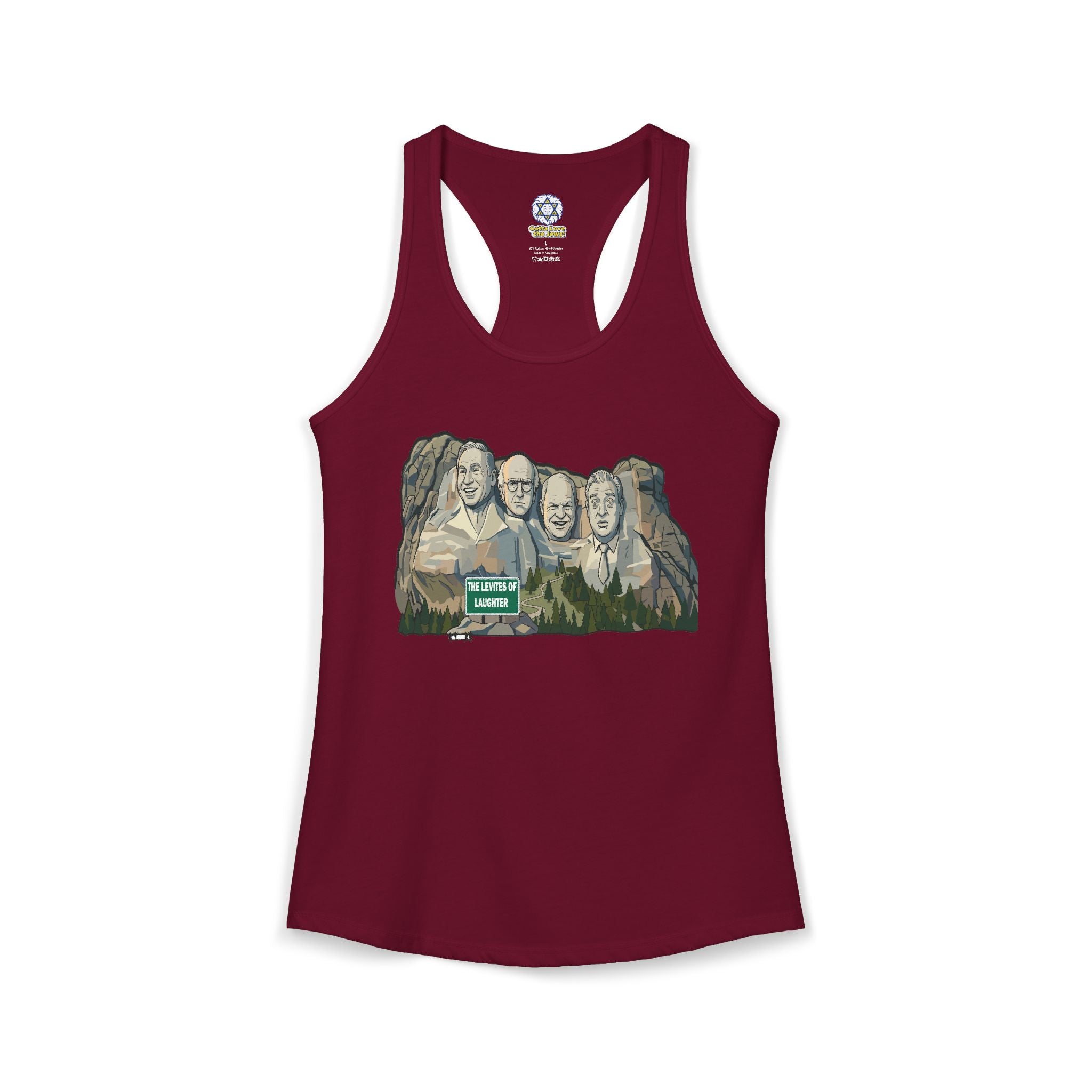 The Levites of Laughter Racerback top