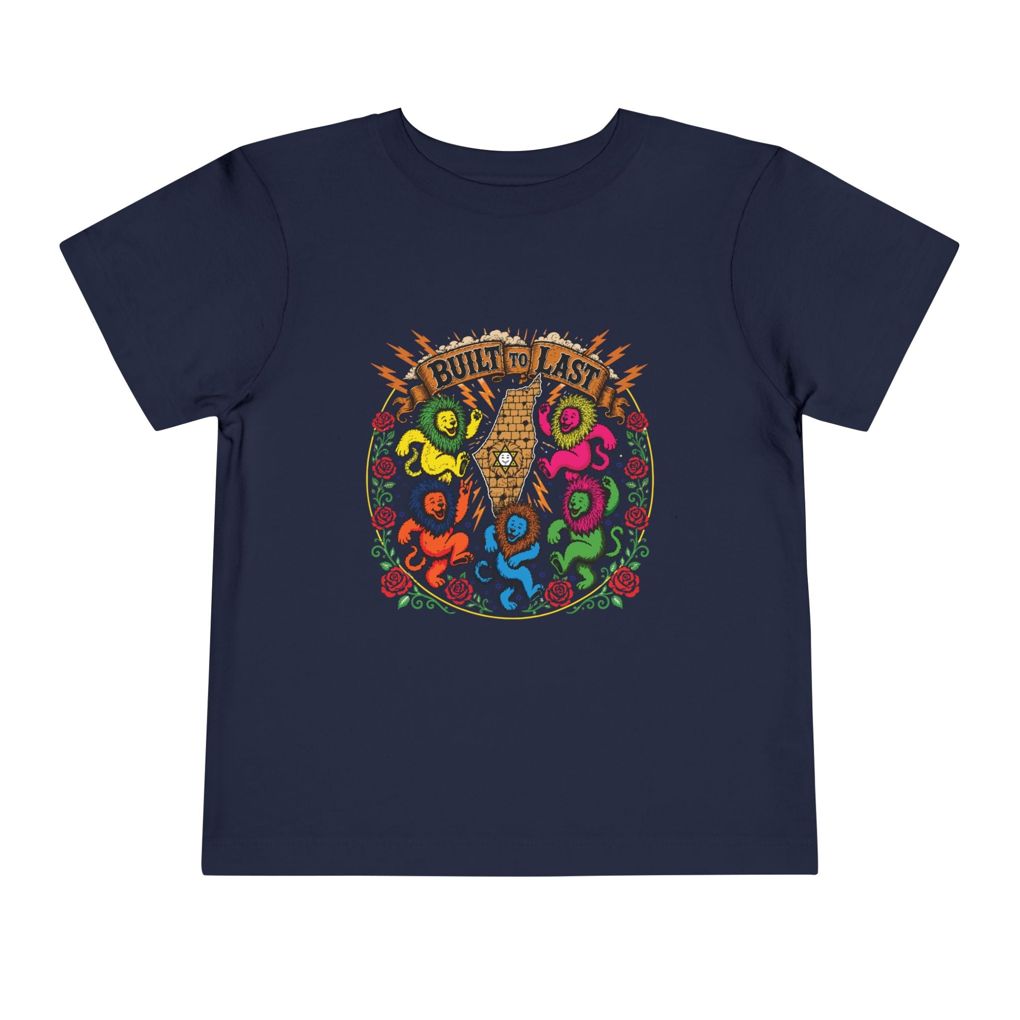 Grateful Israel - Built to Last Toddler Tee