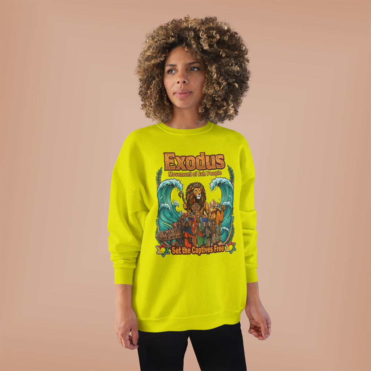 Exodus — Jewish Roots Rock Reggae Sweatshirt