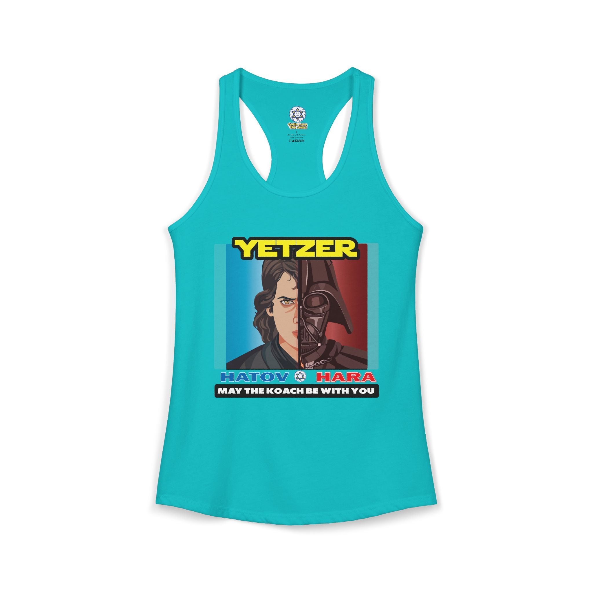 Yetzer Wars! Women's Ideal Racerback Tank