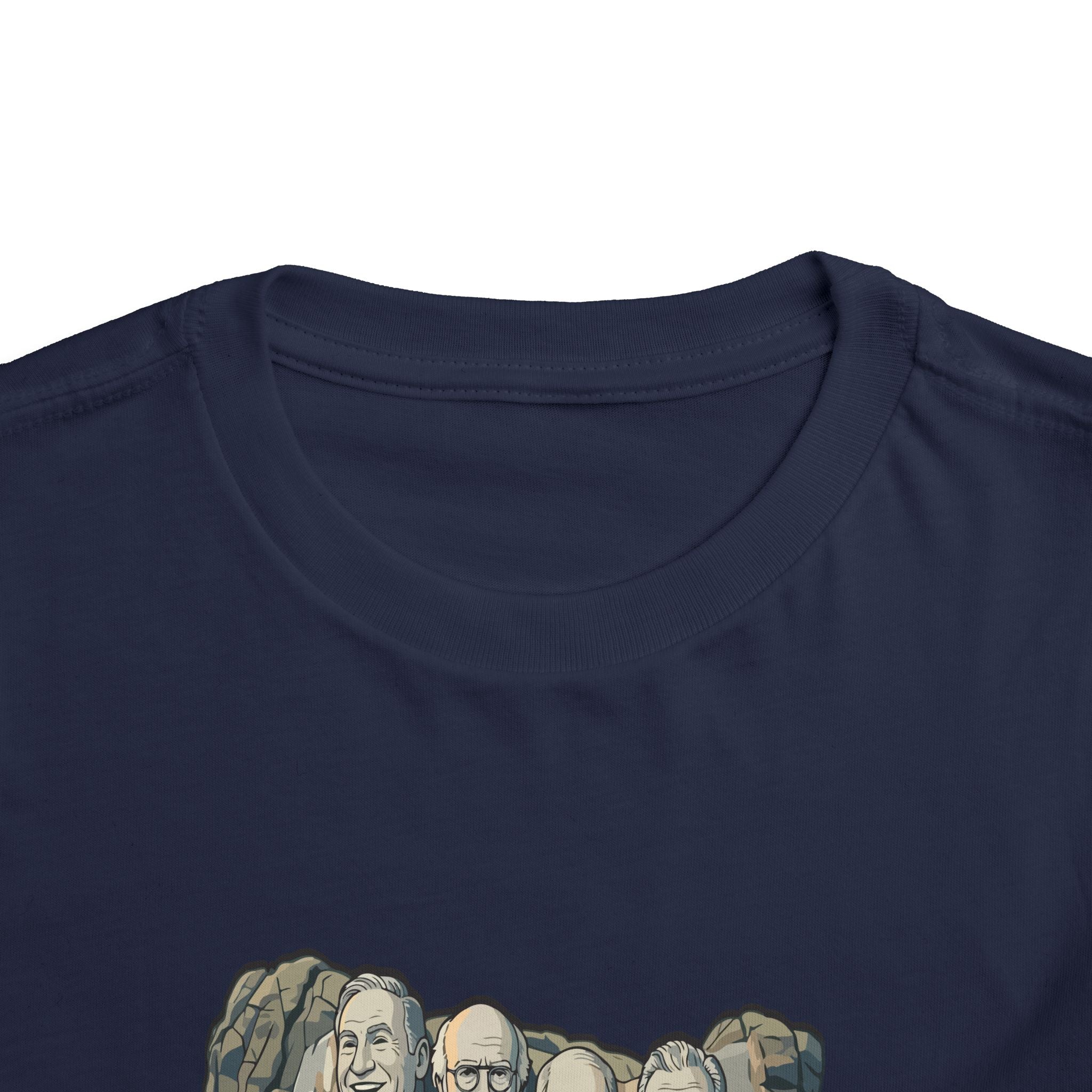 Toddler Tee — Mount Rushmore Family Faces Graphic