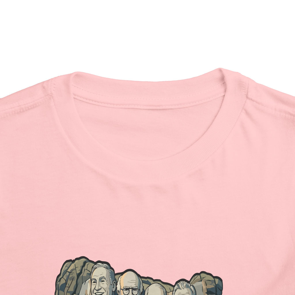Toddler Tee — Mount Rushmore Family Faces Graphic