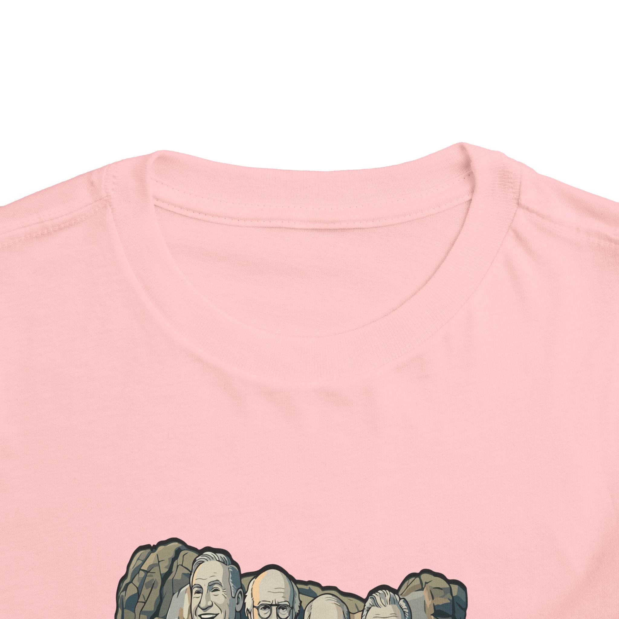 Toddler Tee — Mount Rushmore Family Faces Graphic