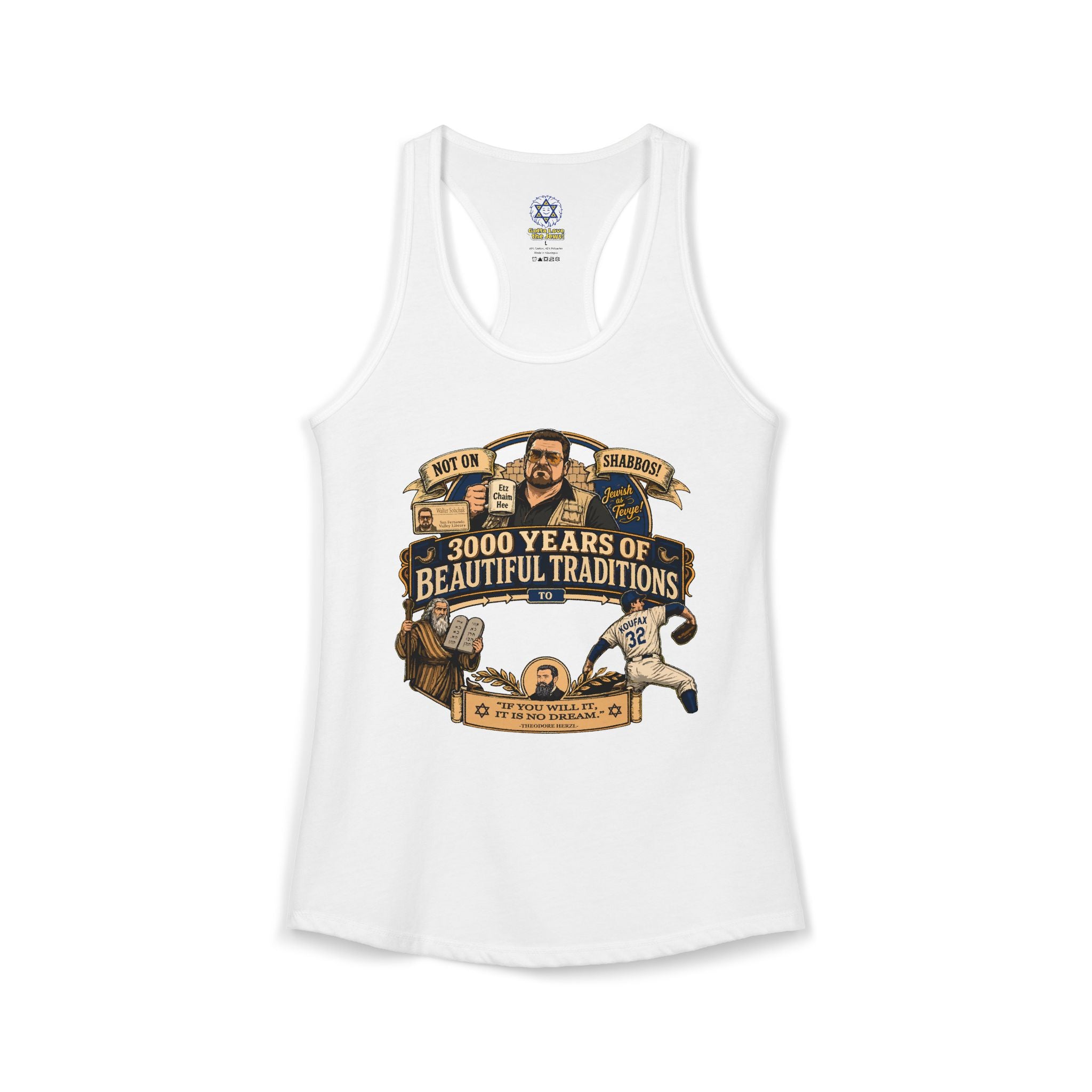 Walter - The Little Convert Achiever - Women's Ideal Racerback Tank