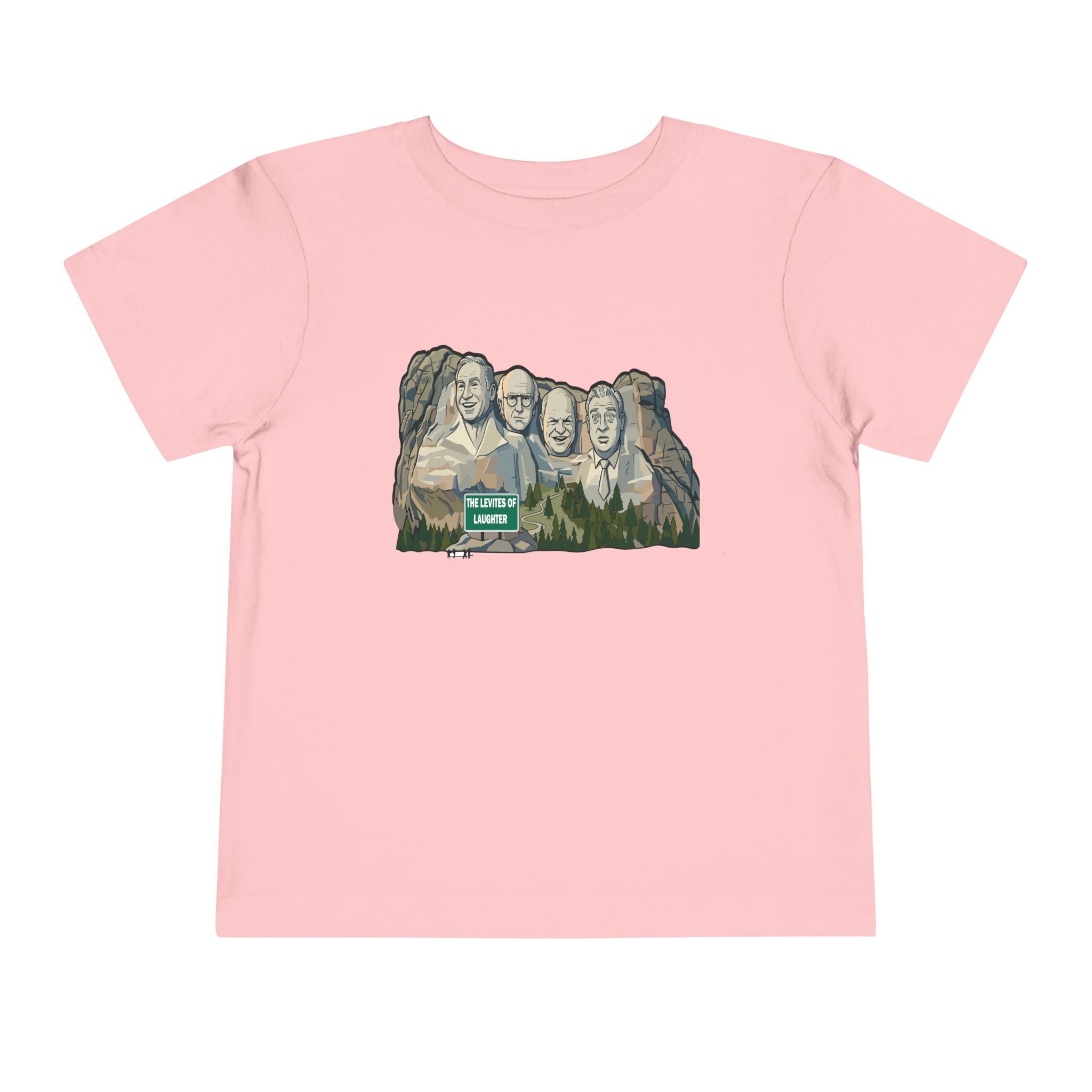 Toddler Tee — Mount Rushmore Family Faces Graphic