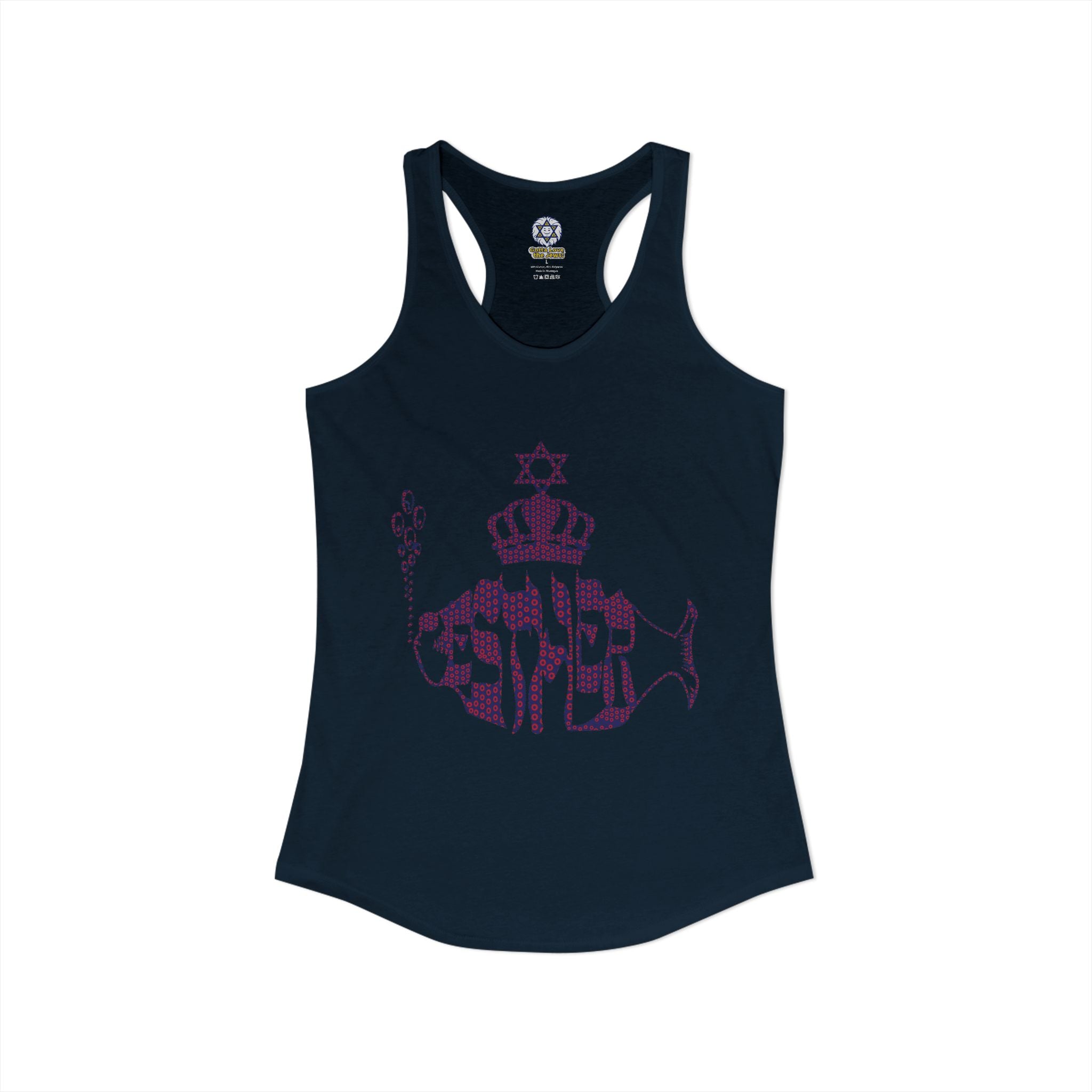 Phishing for Queen Esther - Women's Ideal Racerback Tank