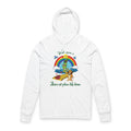 Zion Over the Rainbow Unisex Hooded Long Sleeve Tee
