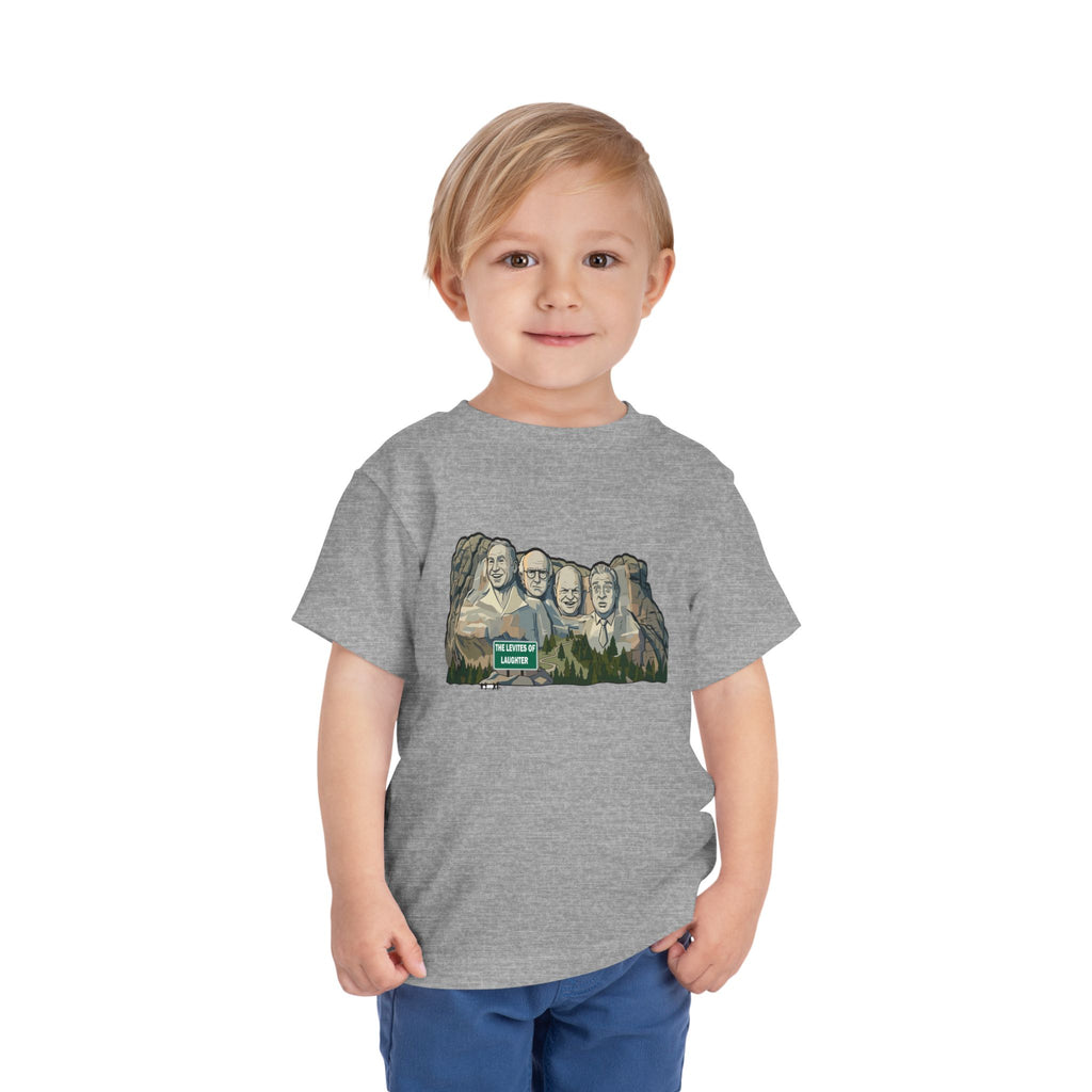 Toddler Tee — Mount Rushmore Family Faces Graphic