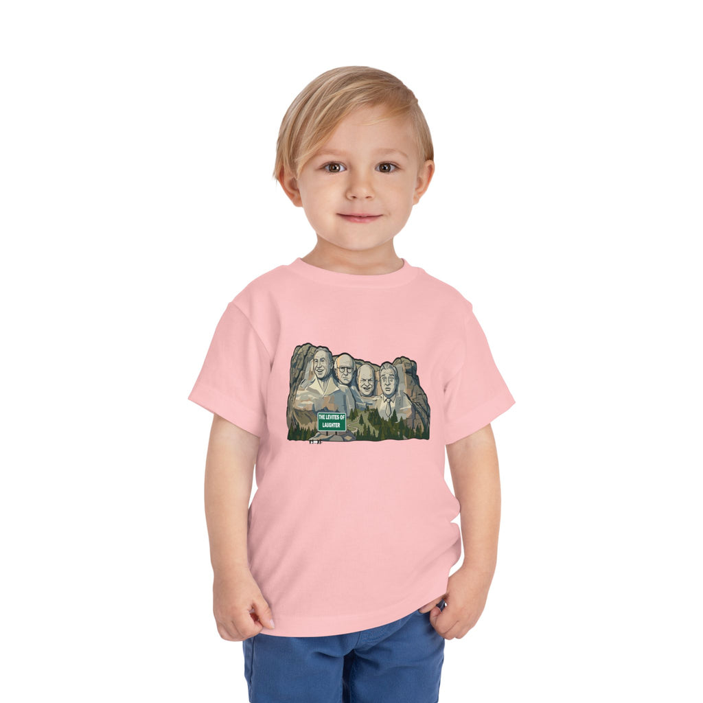 Toddler Tee — Mount Rushmore Family Faces Graphic