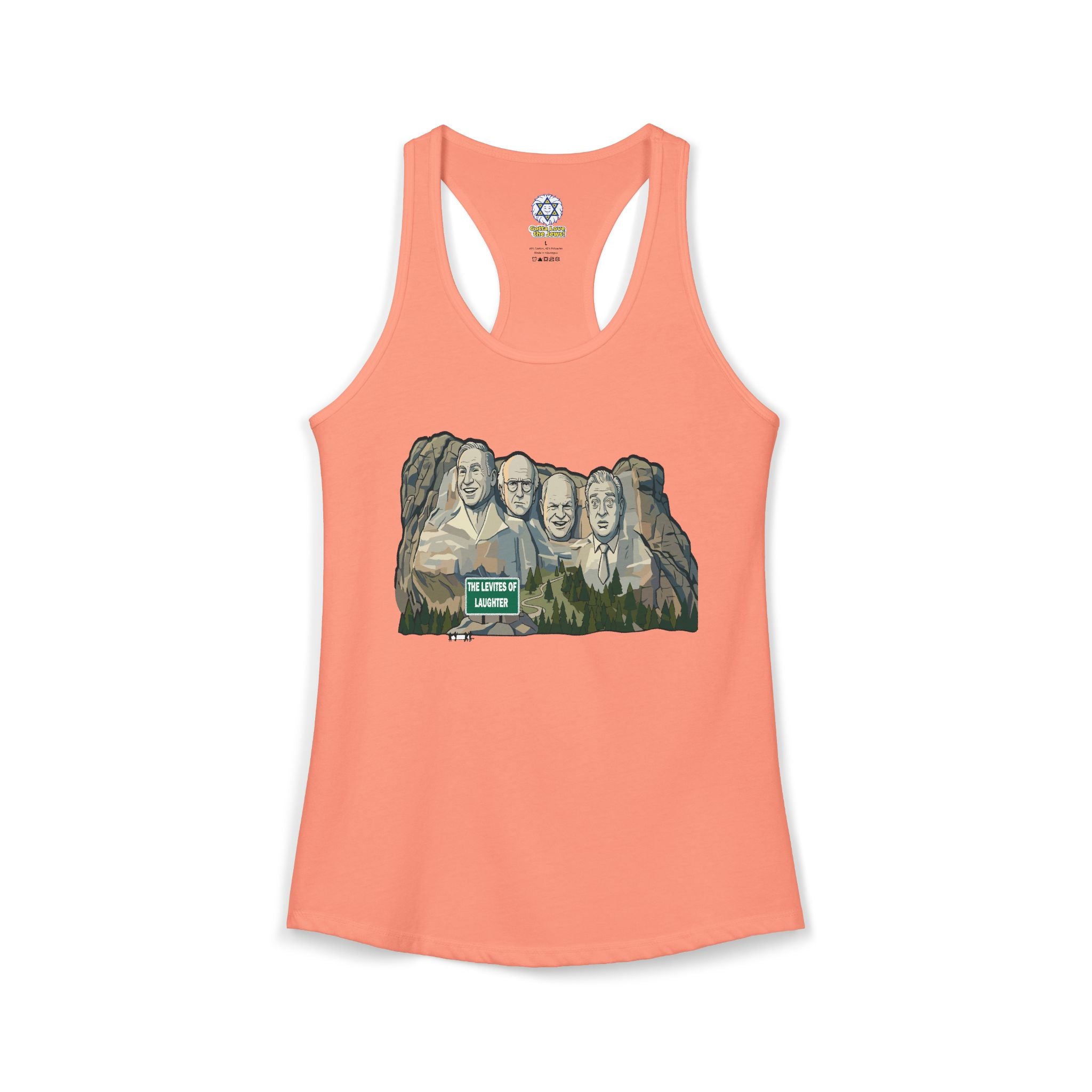 The Levites of Laughter Racerback top