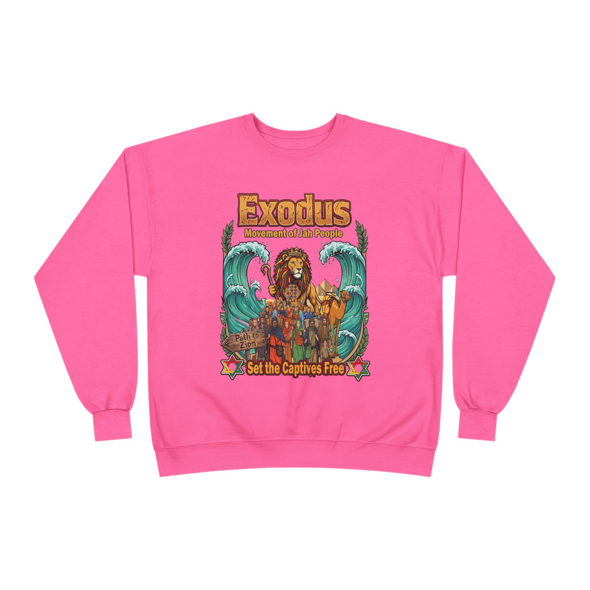 Exodus — Jewish Roots Rock Reggae Sweatshirt