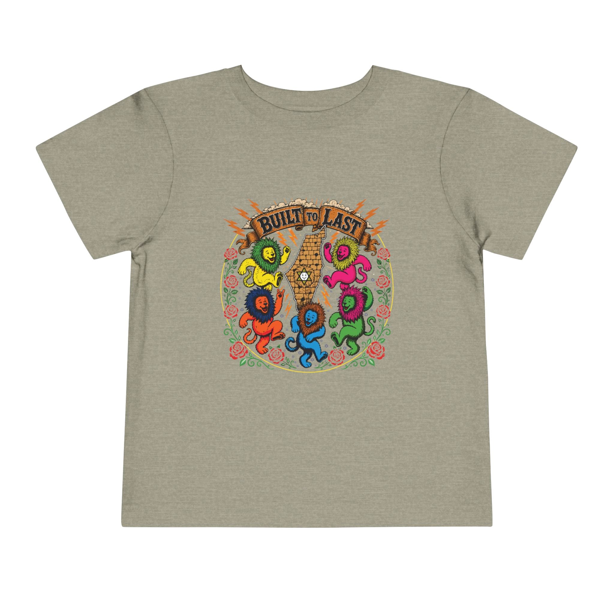 Grateful Israel - Built to Last Toddler Tee