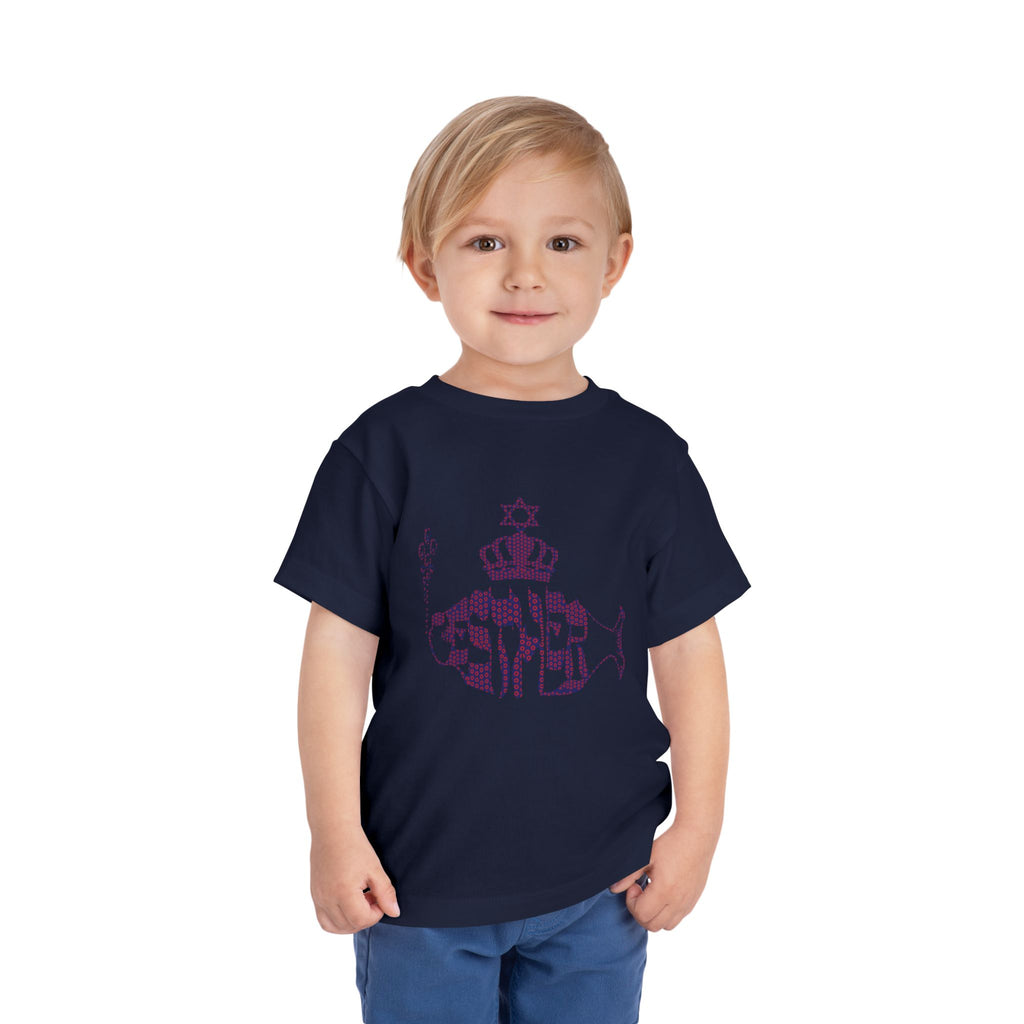 Phishing for Queen Esther Toddler Tee