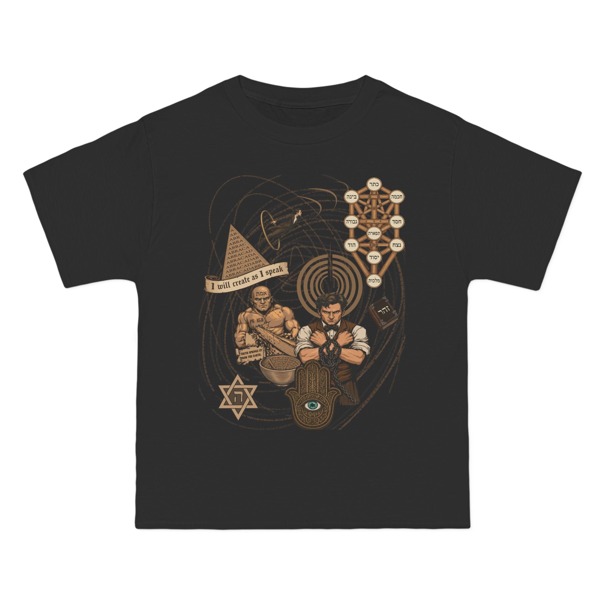 Jewish Magic and Mysticism - an Ode to Creation T-Shirt