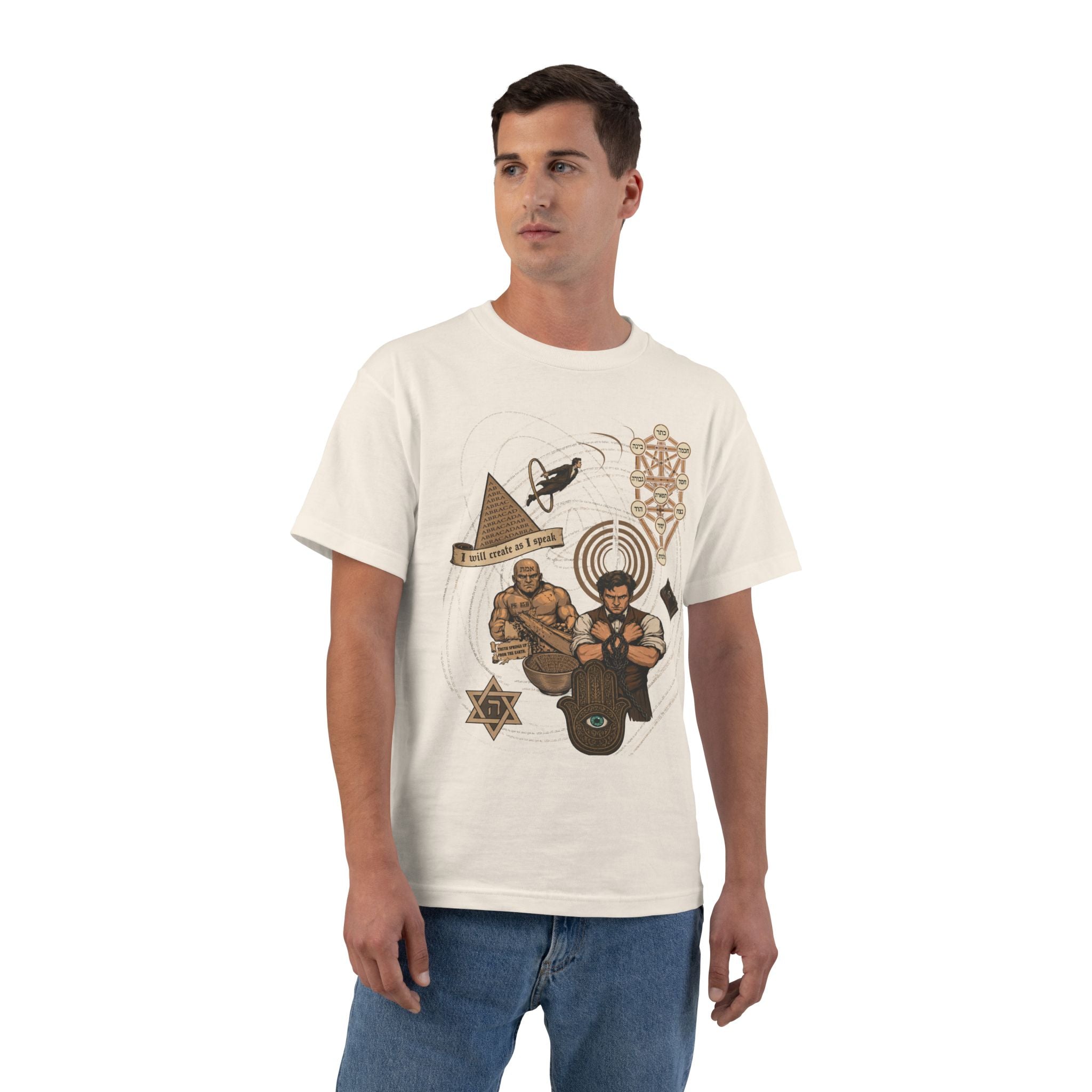 Jewish Magic and Mysticism - an Ode to Creation T-Shirt