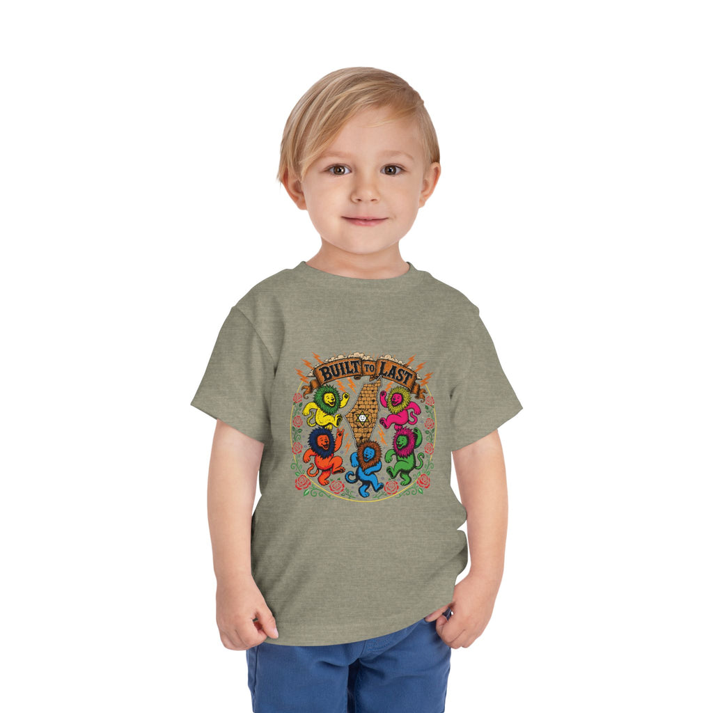 Grateful Israel - Built to Last Toddler Tee