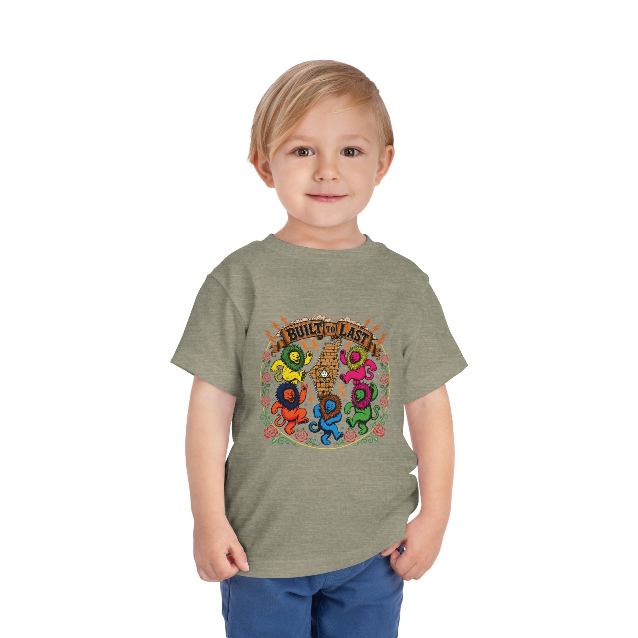 Grateful Israel - Built to Last Toddler Tee