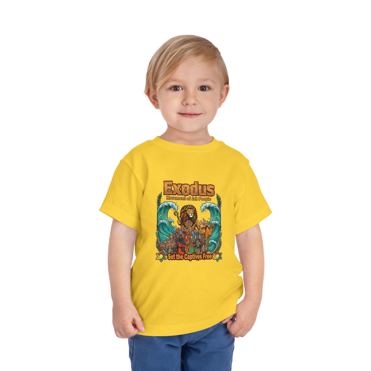 Exodus — Jewish Roots Rock Reggae Toddler Tee